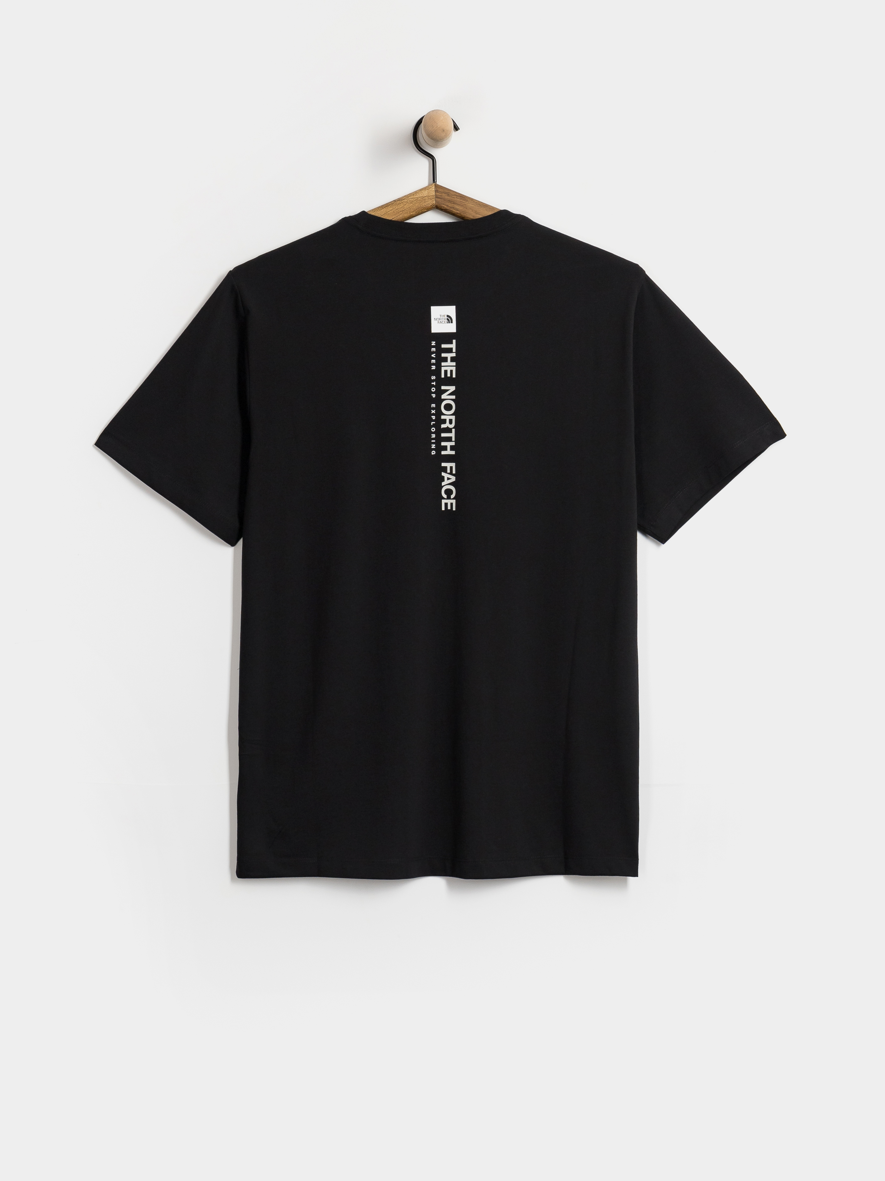 Tricou The North Face Vertical Regular - negru (tnf black)