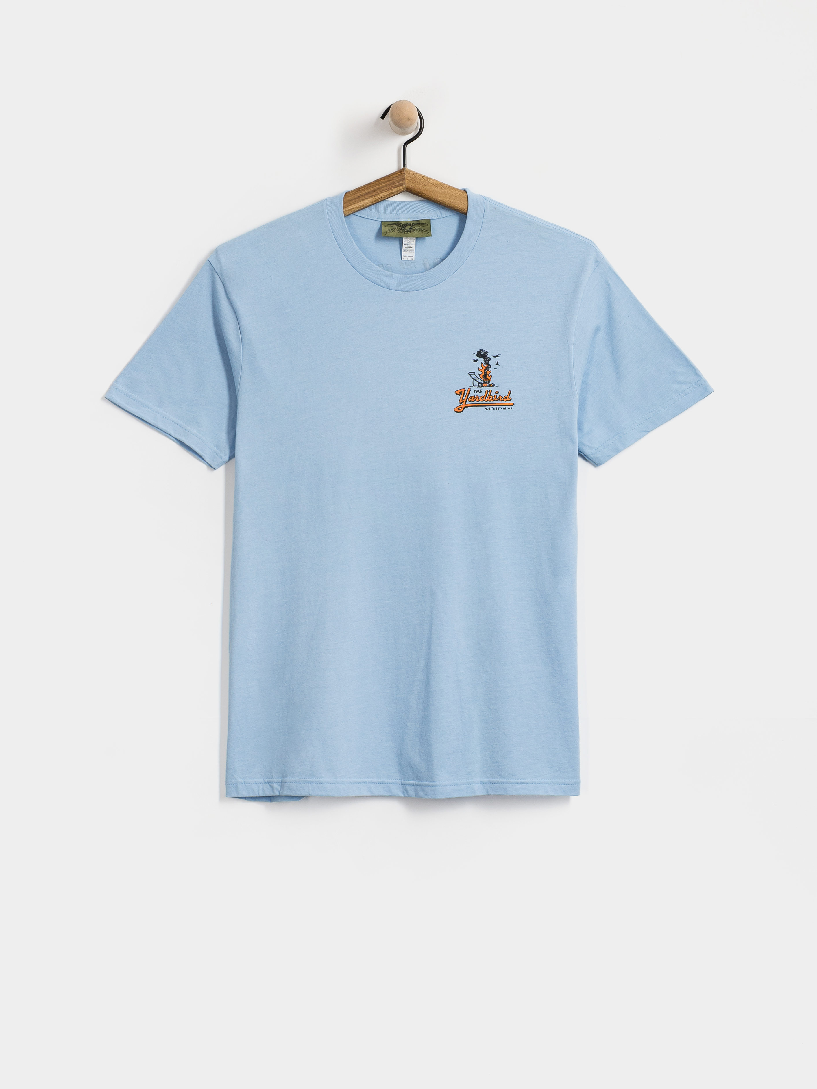 Tricou Antihero Jalopi Yardbird (heather light blue)