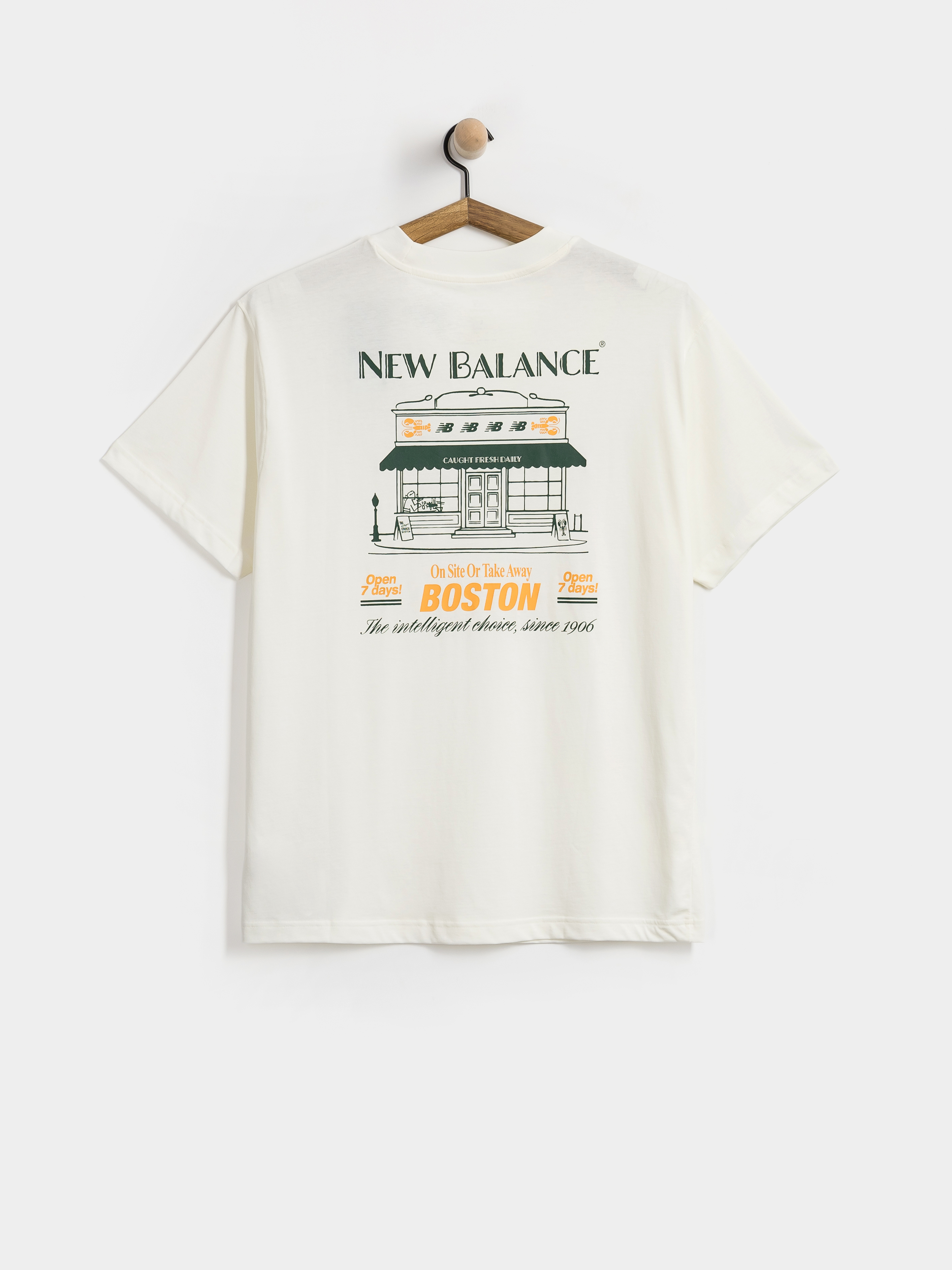 Tricou New Balance Grab a Bite Boston (sea salt)
