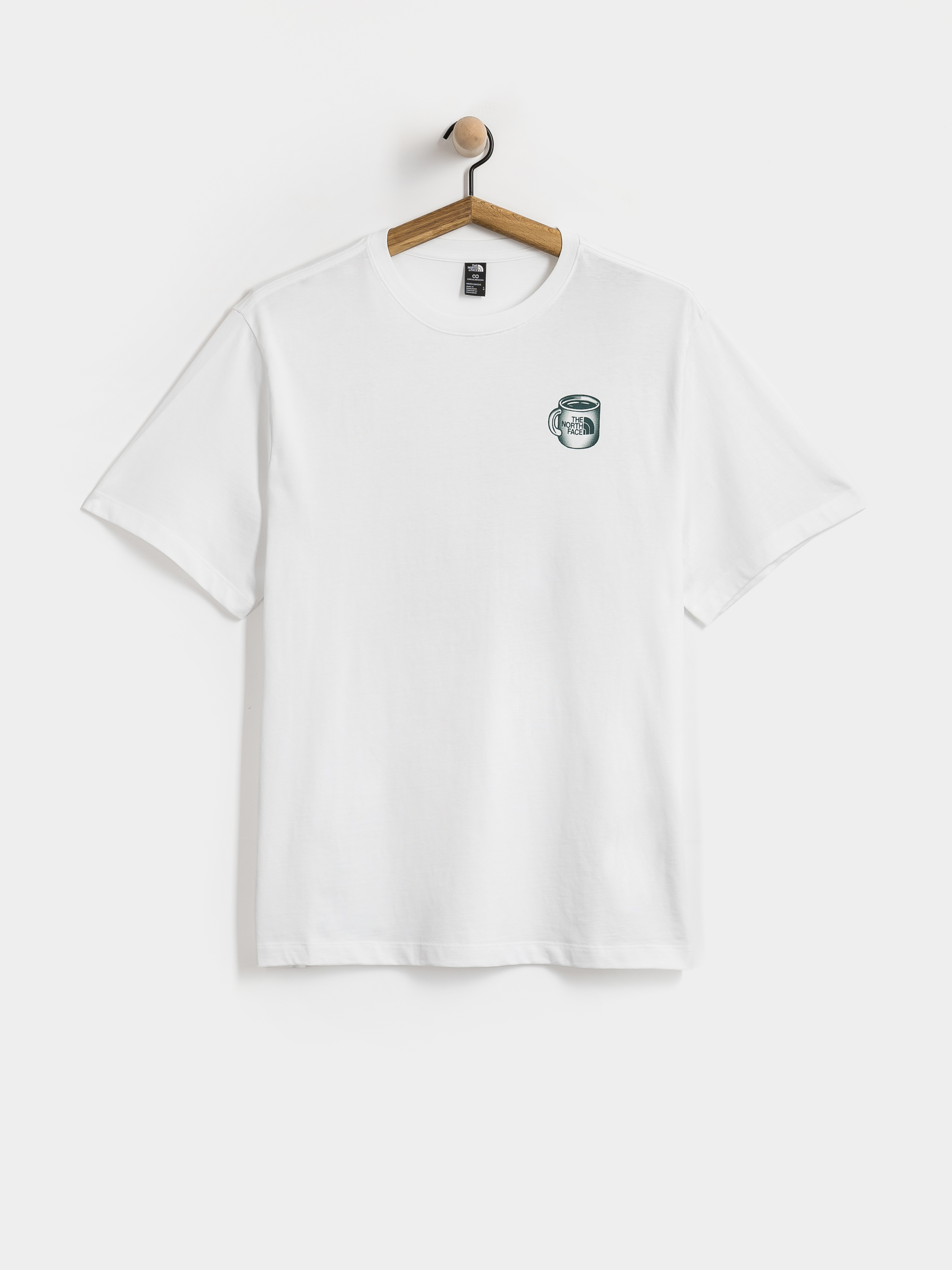Tricou The North Face Basecamp Barista Relaxed (tnf white/pacific teal)