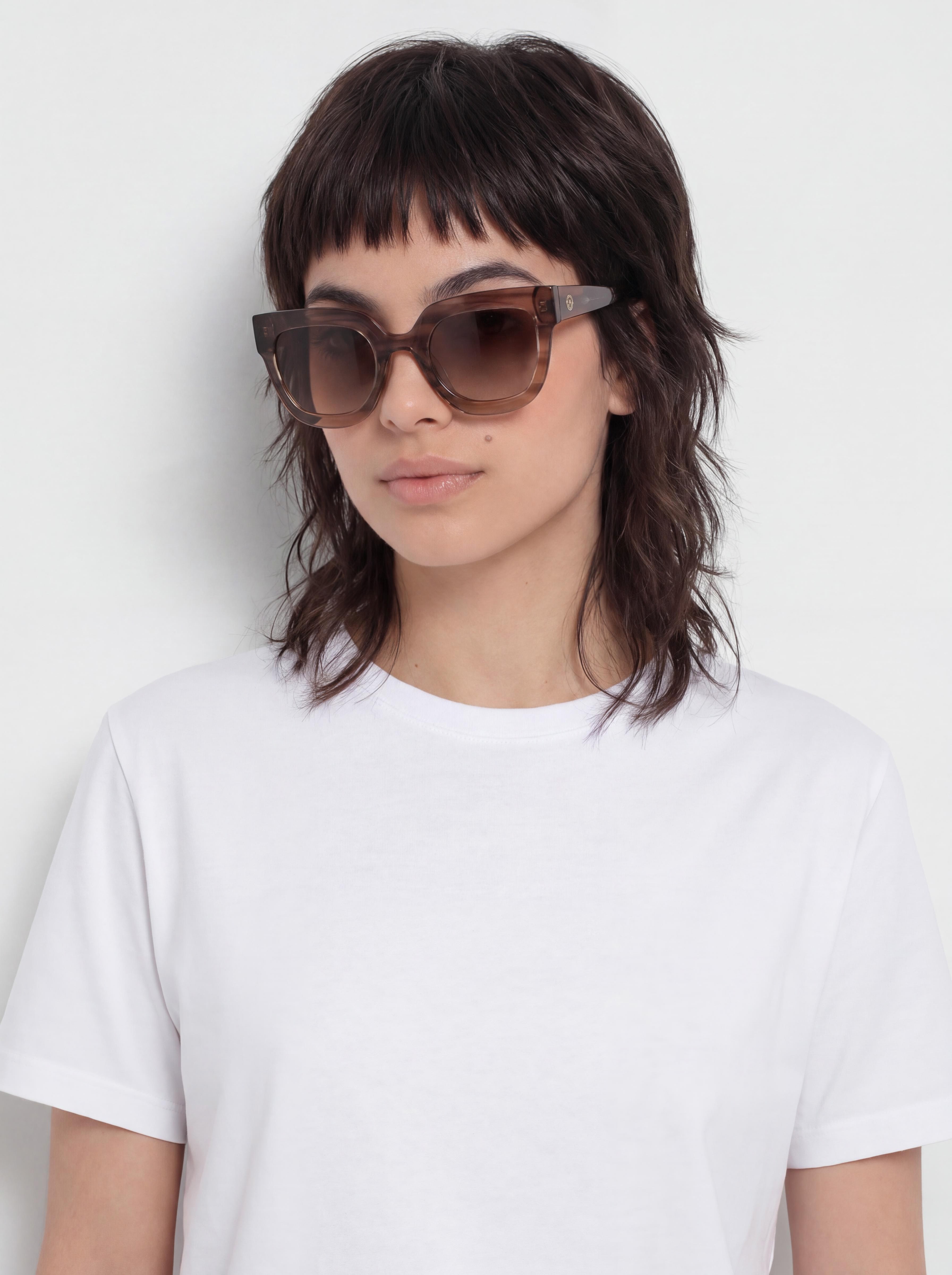 Ochelari de soare Dragon Purser Wmn (grey caramel gradient/lumalens brown)
