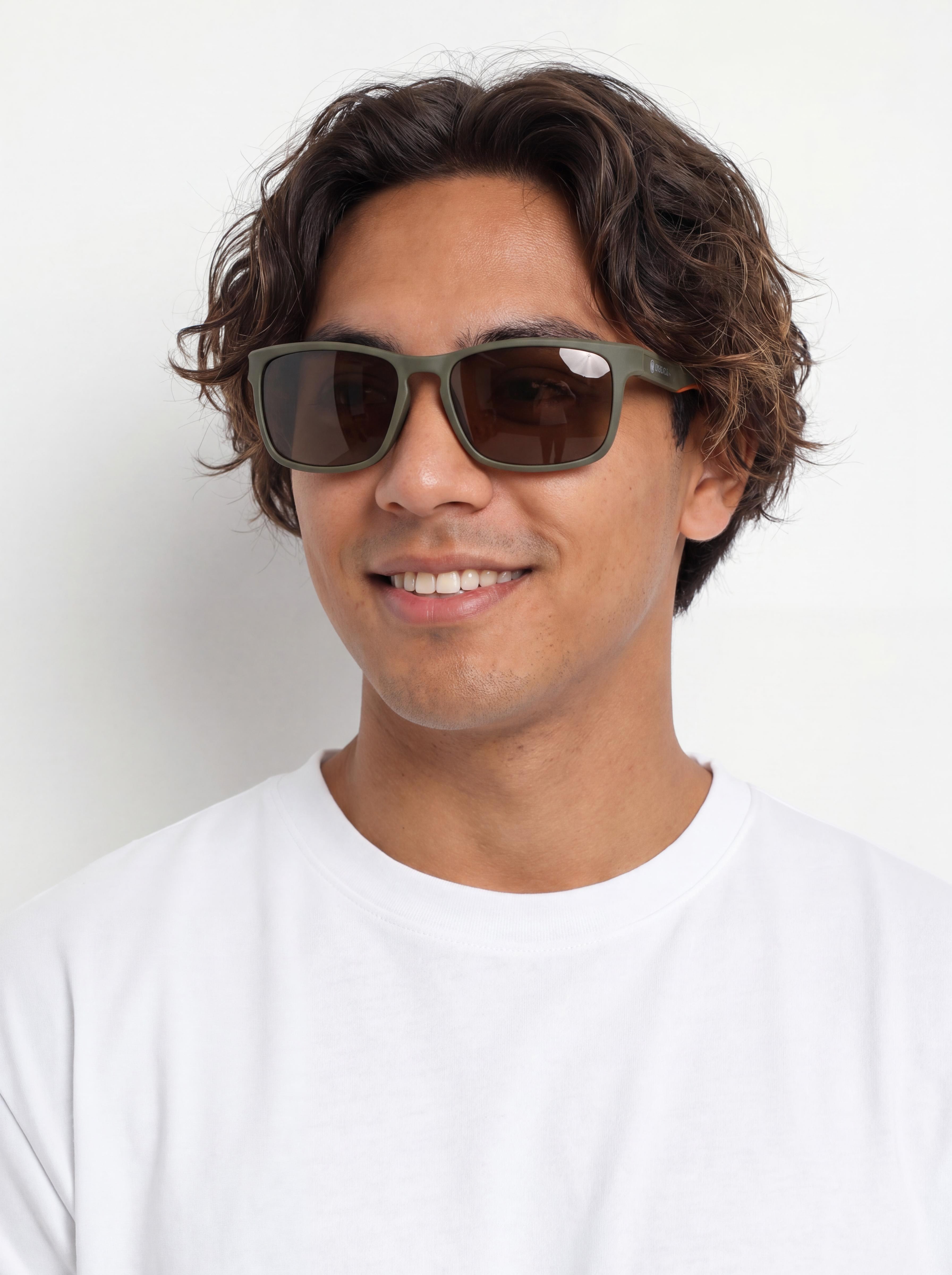 Ochelari de soare Dragon Blaise (matte olive/lumalens brown)