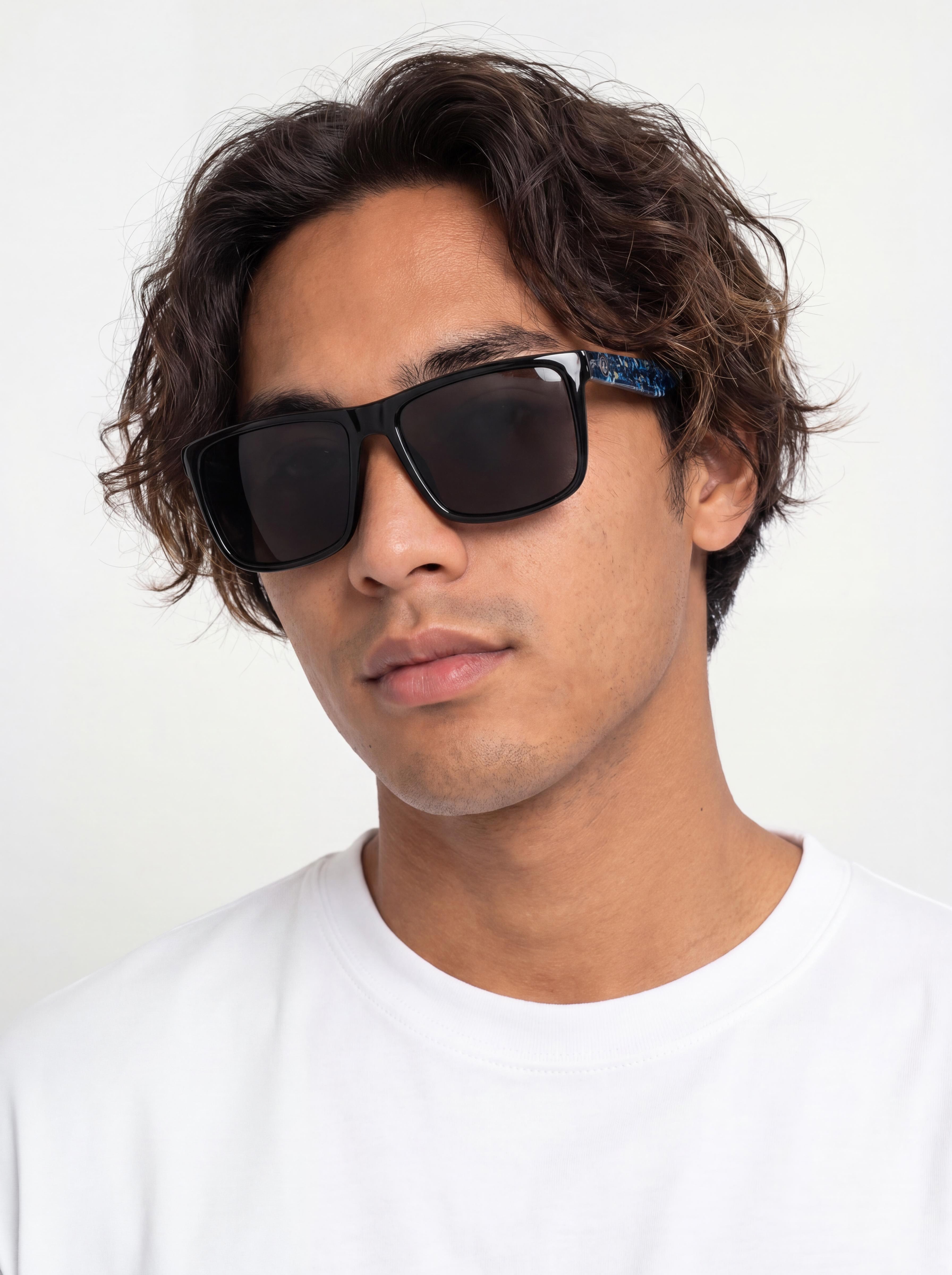 Ochelari de soare Dragon Meridien (black/blue green iguchi/lumalens smoke)