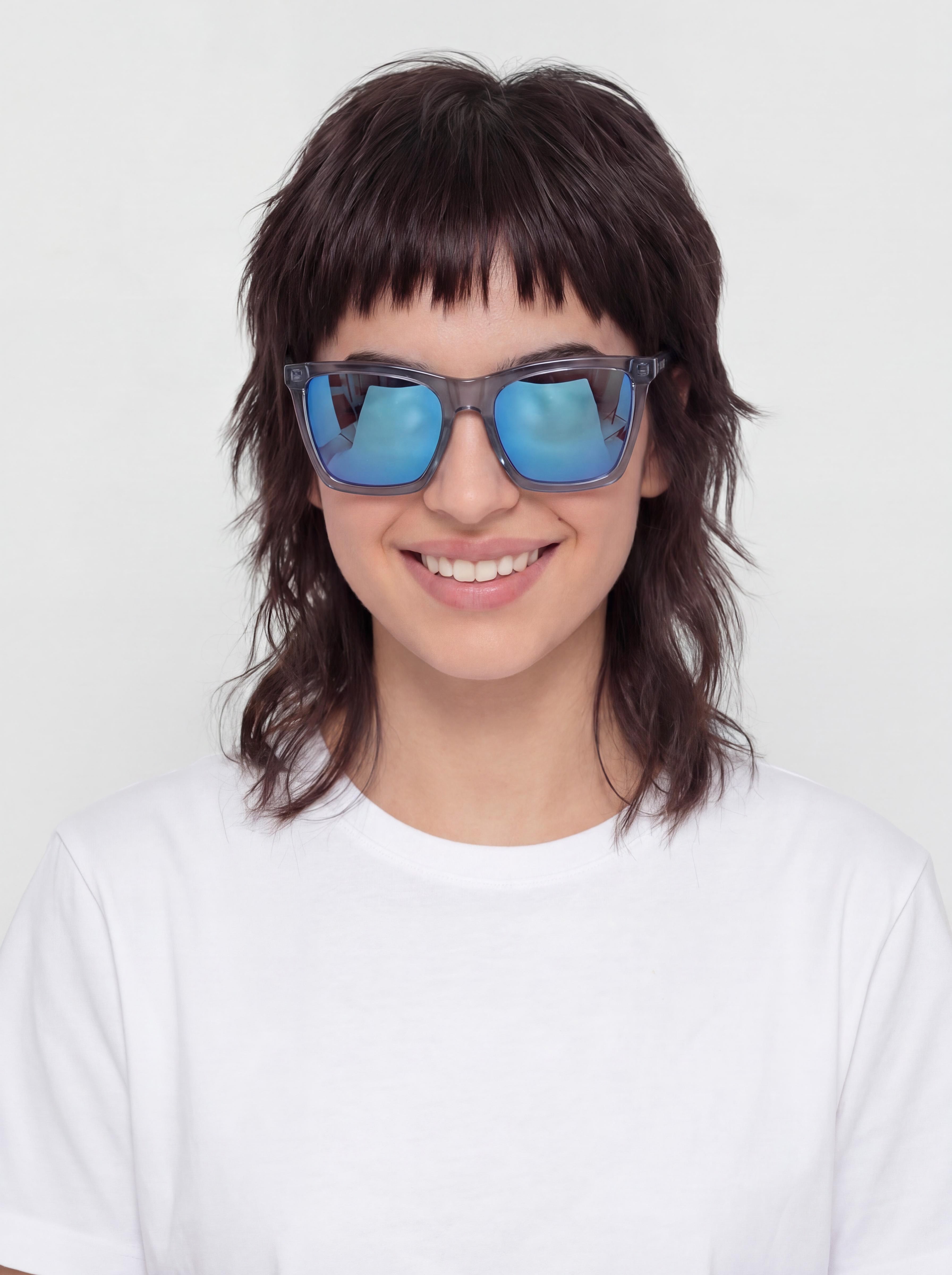 Ochelari de soare Dragon Mak (pale blue crystal/sky blue ion)