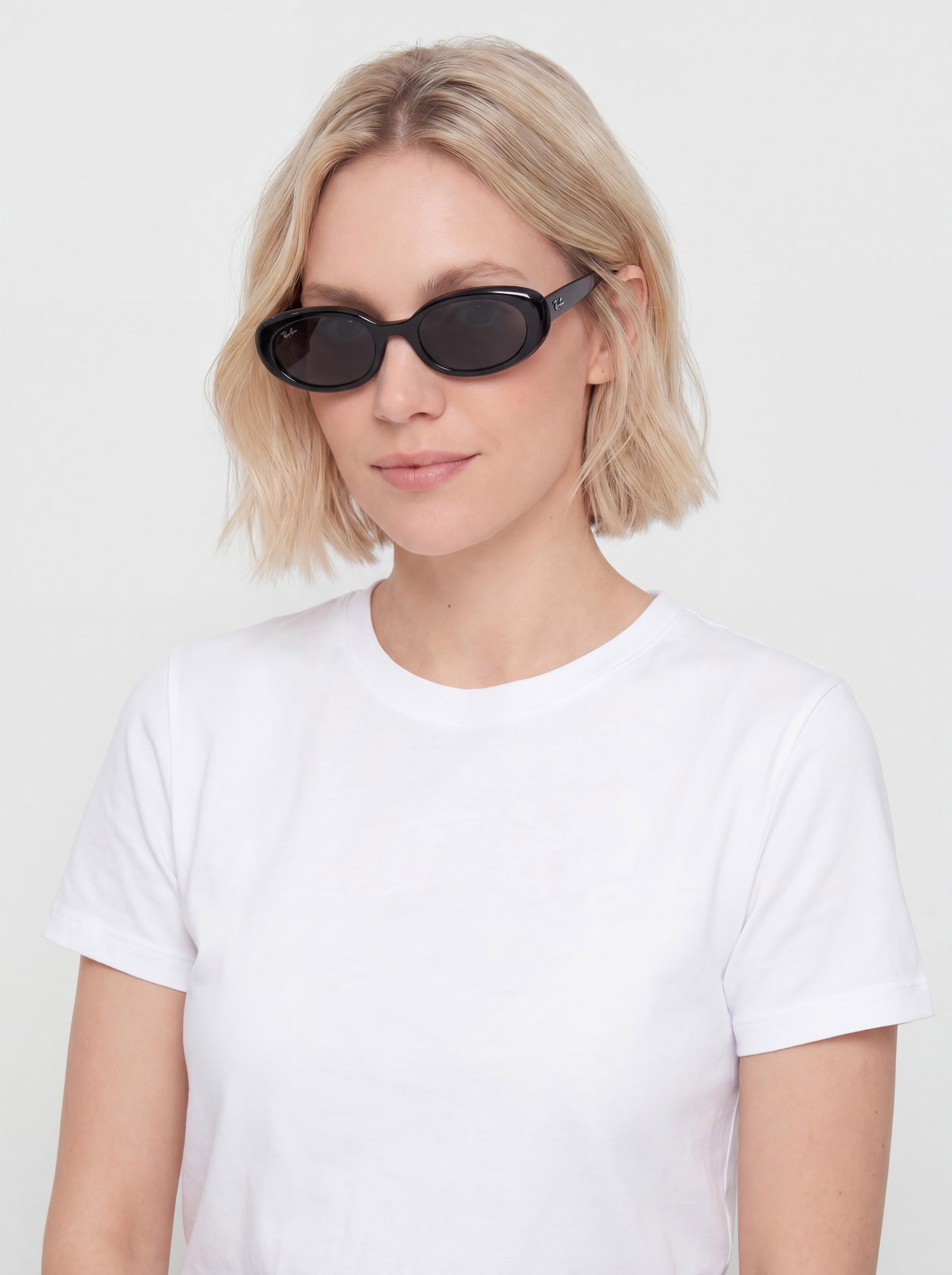 Ochelari de soare Ray-Ban Rb4441D (polerowany czarny/ciemnoszary)