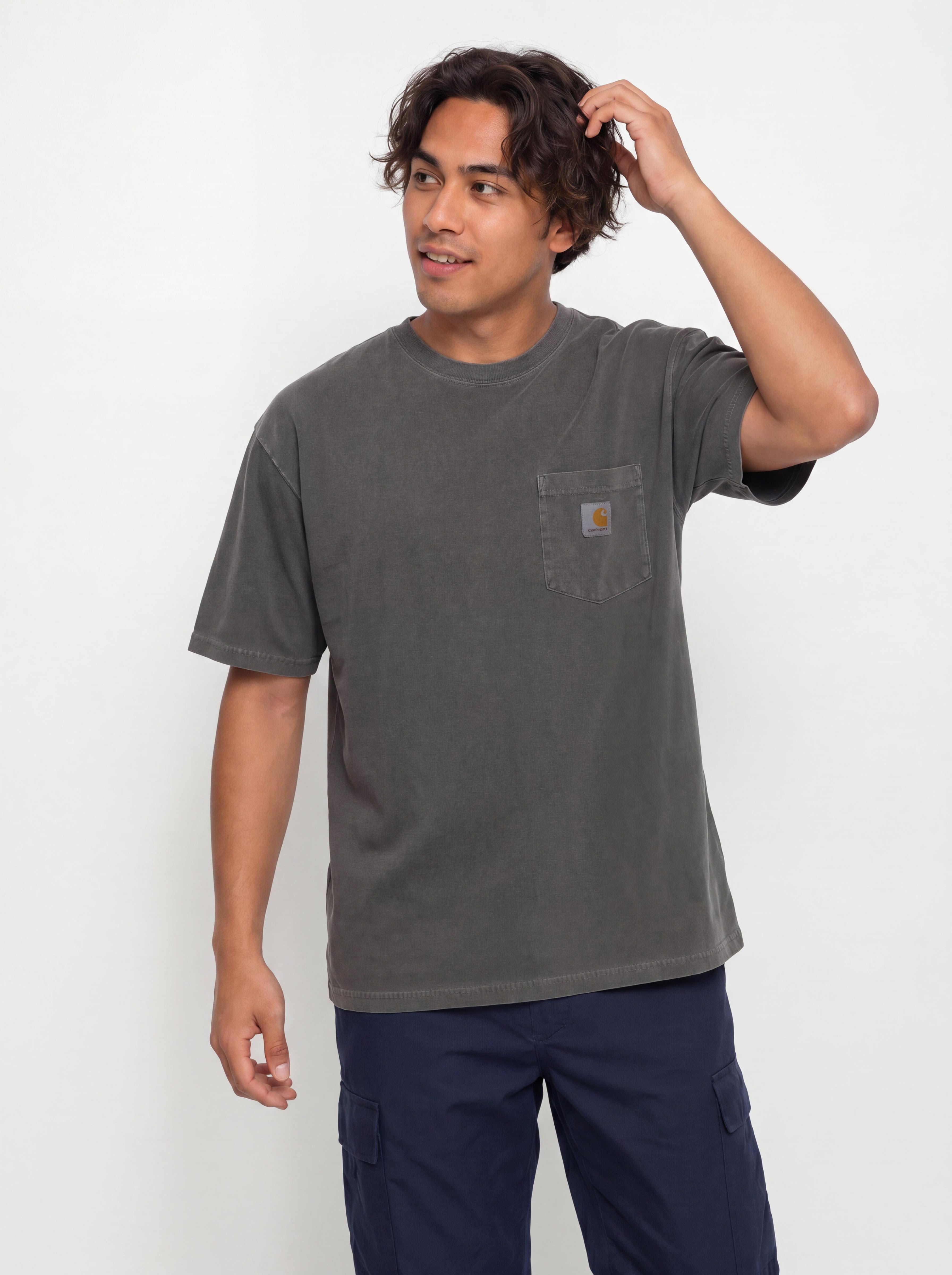 Tricou Carhartt WIP Loose Pocket (black)