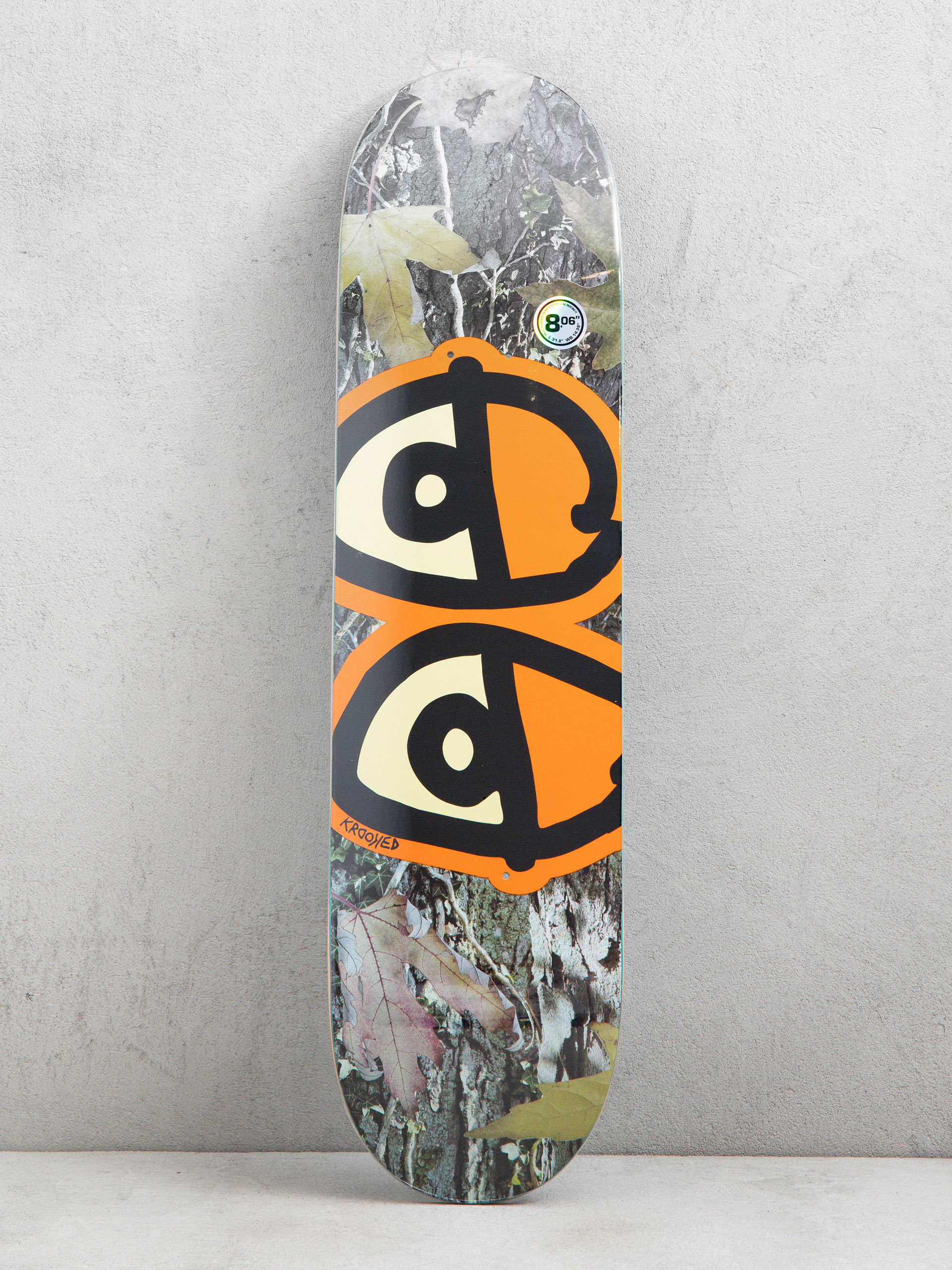Placă Krooked Team Eyes Camo