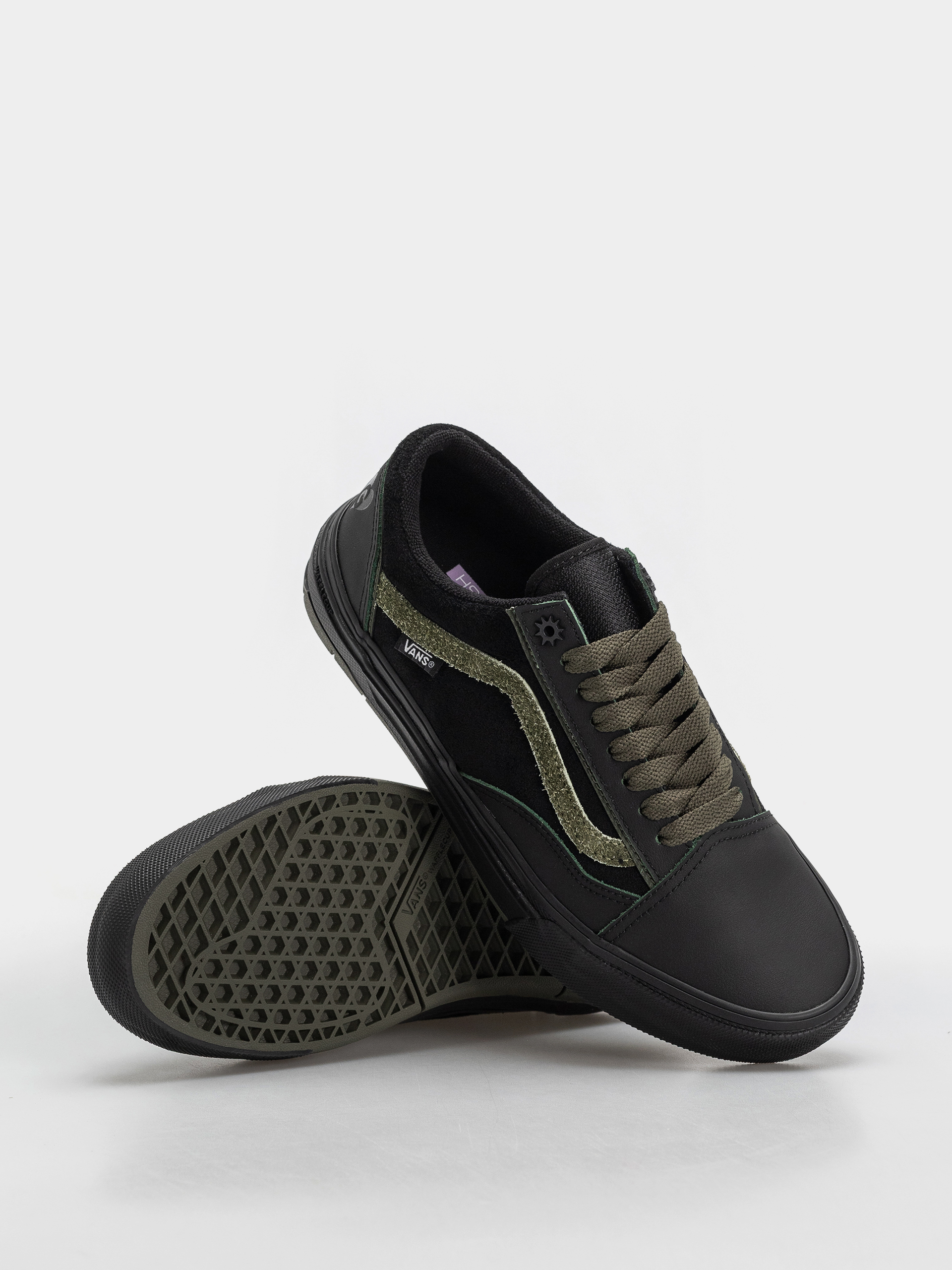 Pantofi Vans Skate Old Skool Wafflecup (green/black)