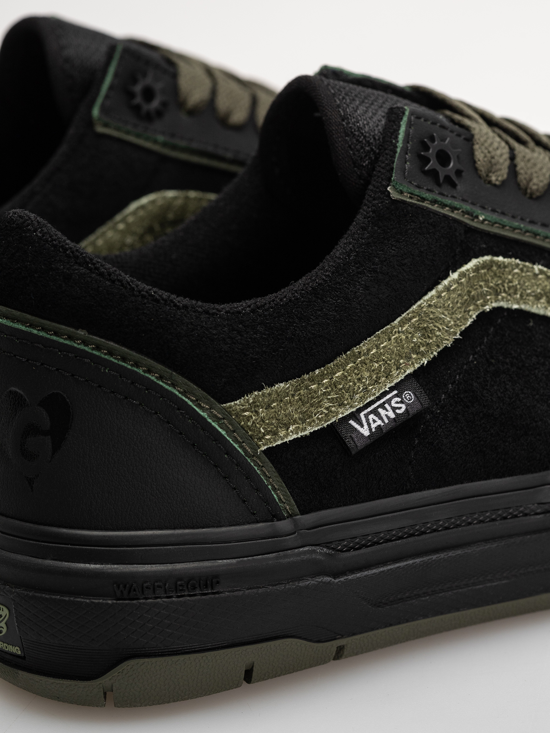 Pantofi Vans Skate Old Skool Wafflecup (green/black)