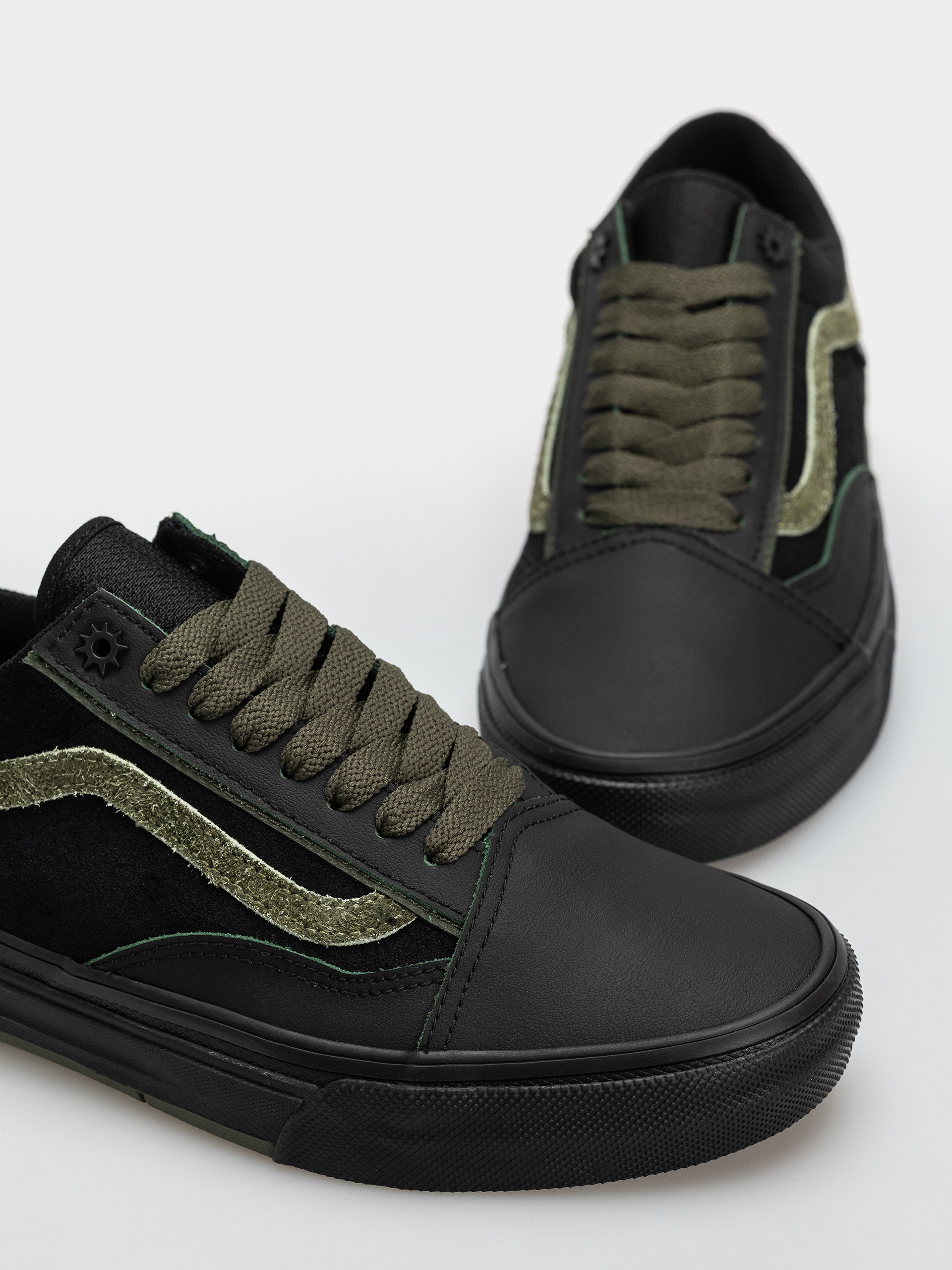 Pantofi Vans Skate Old Skool Wafflecup (green/black)