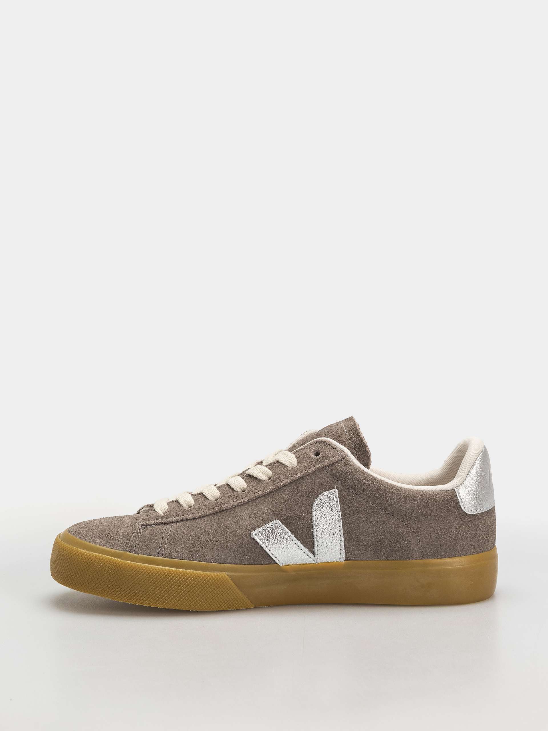 Pantofi Veja Campo Wmn (moonrock silver natural)