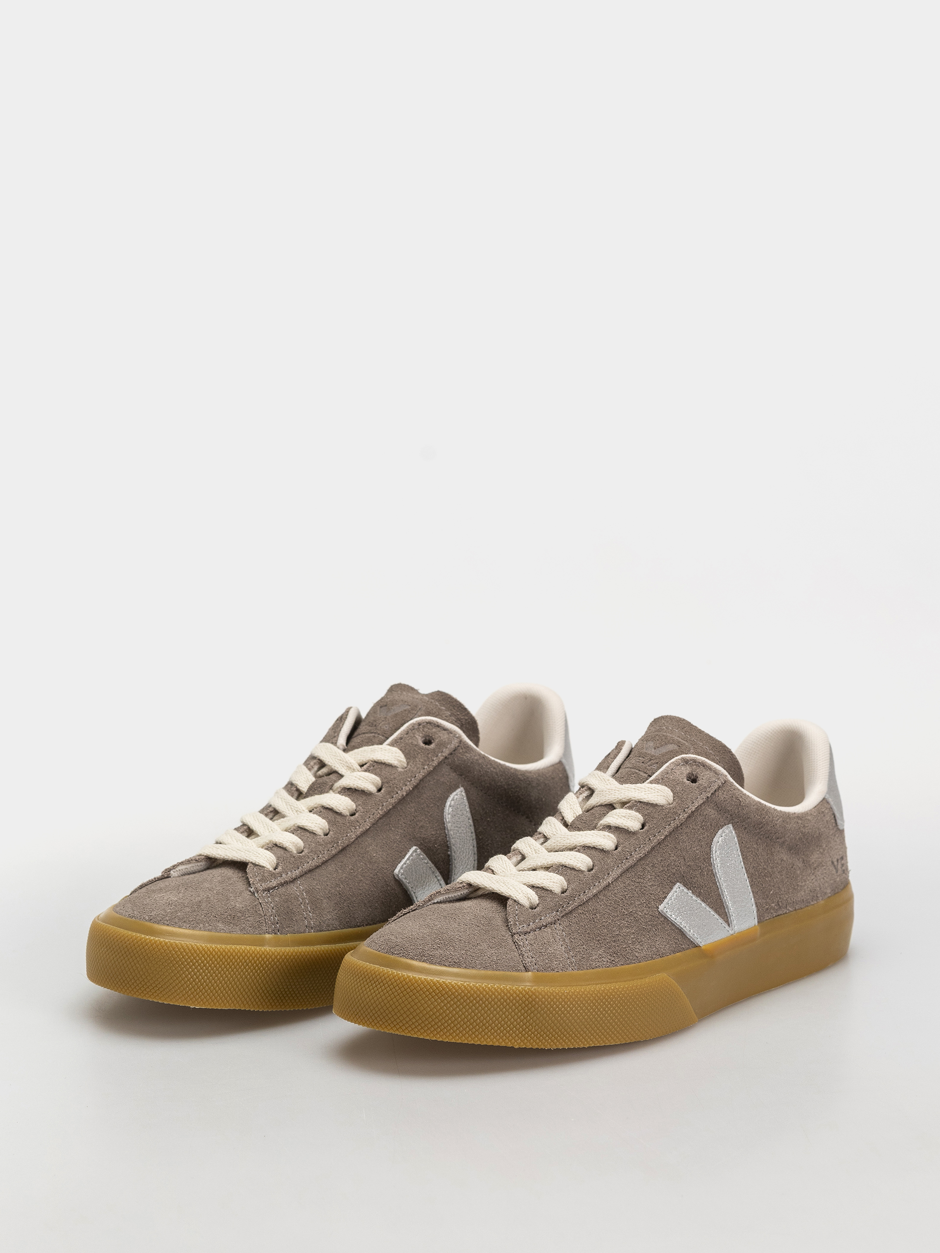 Pantofi Veja Campo Wmn (moonrock silver natural)
