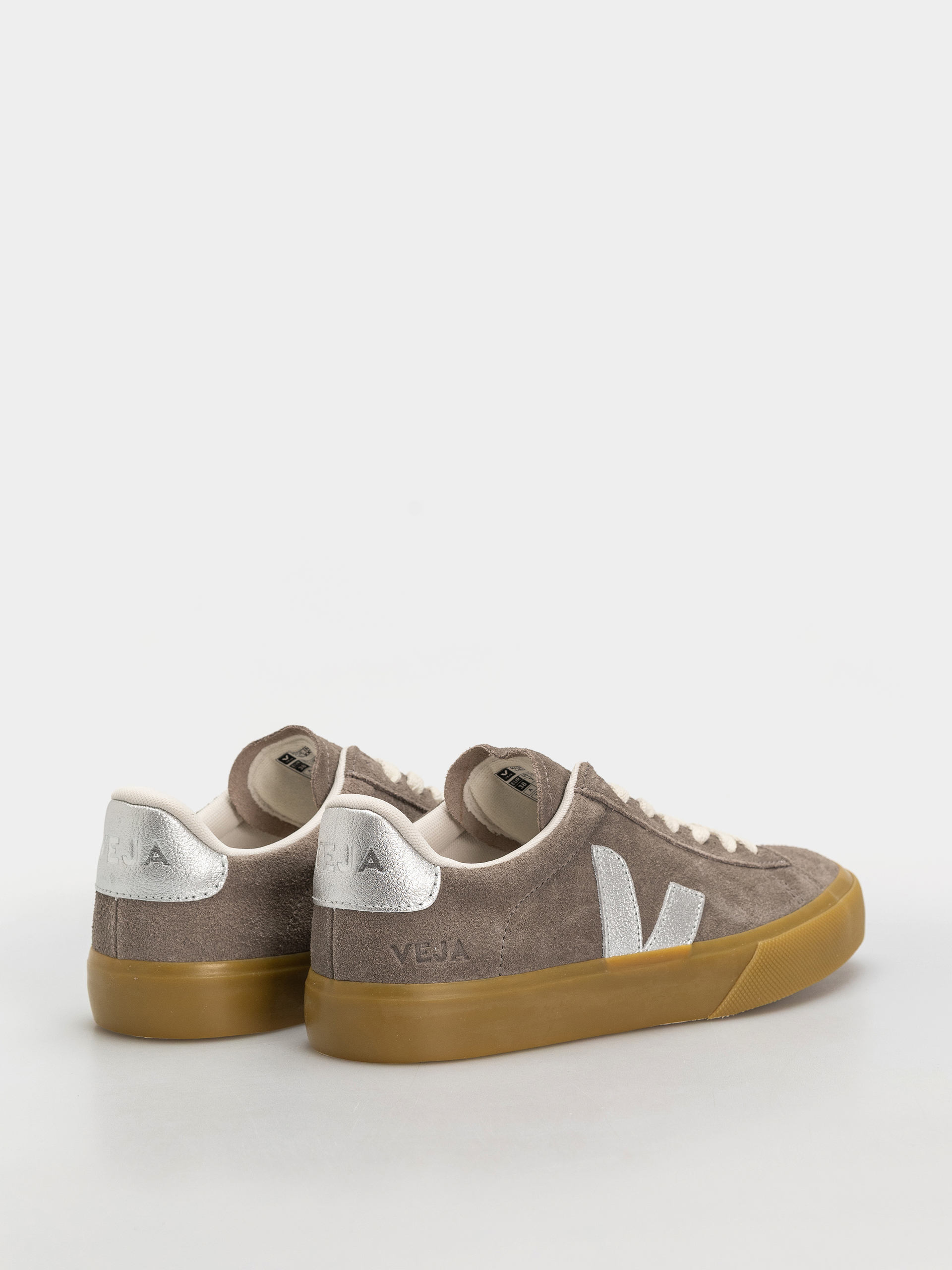 Pantofi Veja Campo Wmn (moonrock silver natural)