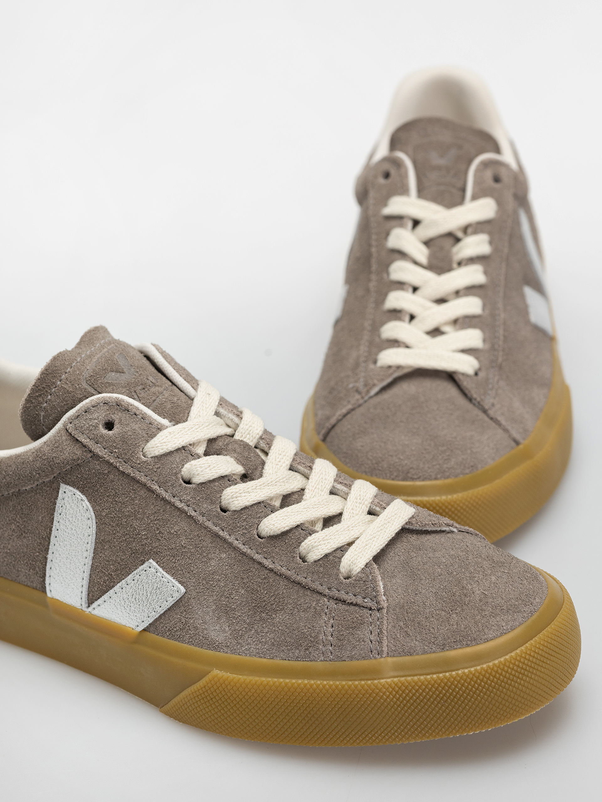 Pantofi Veja Campo Wmn (moonrock silver natural)