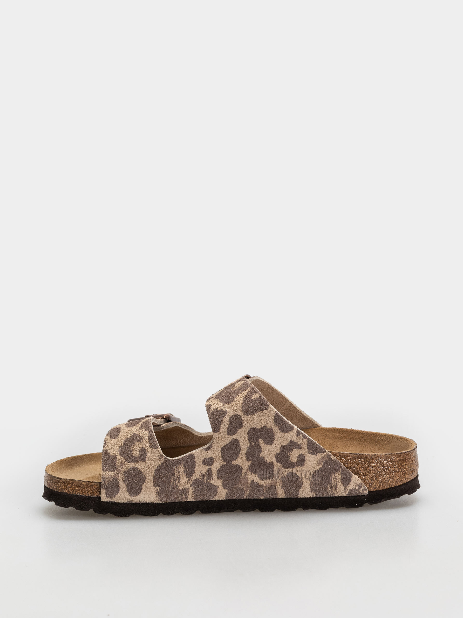 Șlapi Birkenstock Arizona Suede Leather Narrow (leo sandcastle)