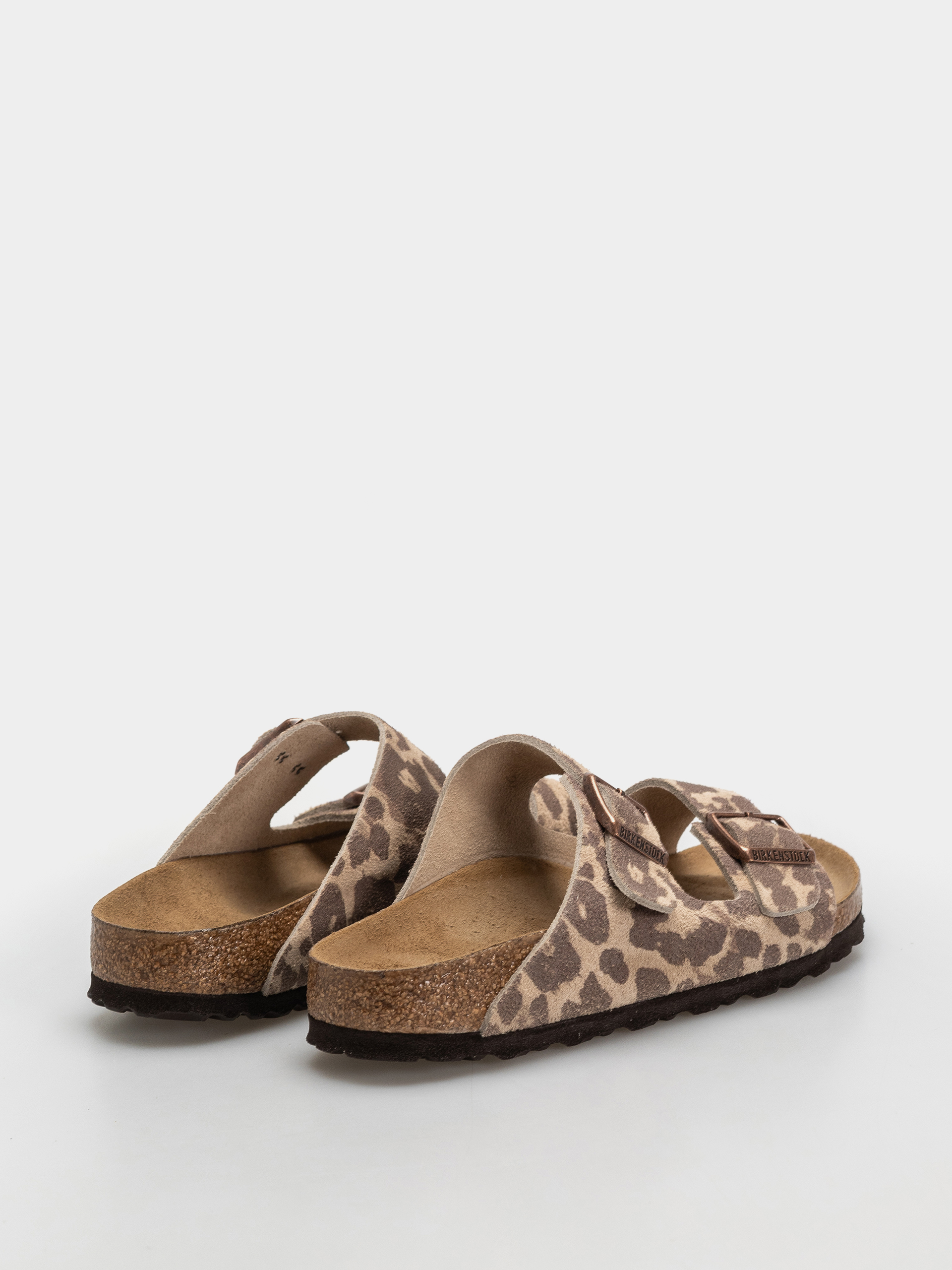 Șlapi Birkenstock Arizona Suede Leather Narrow (leo sandcastle)