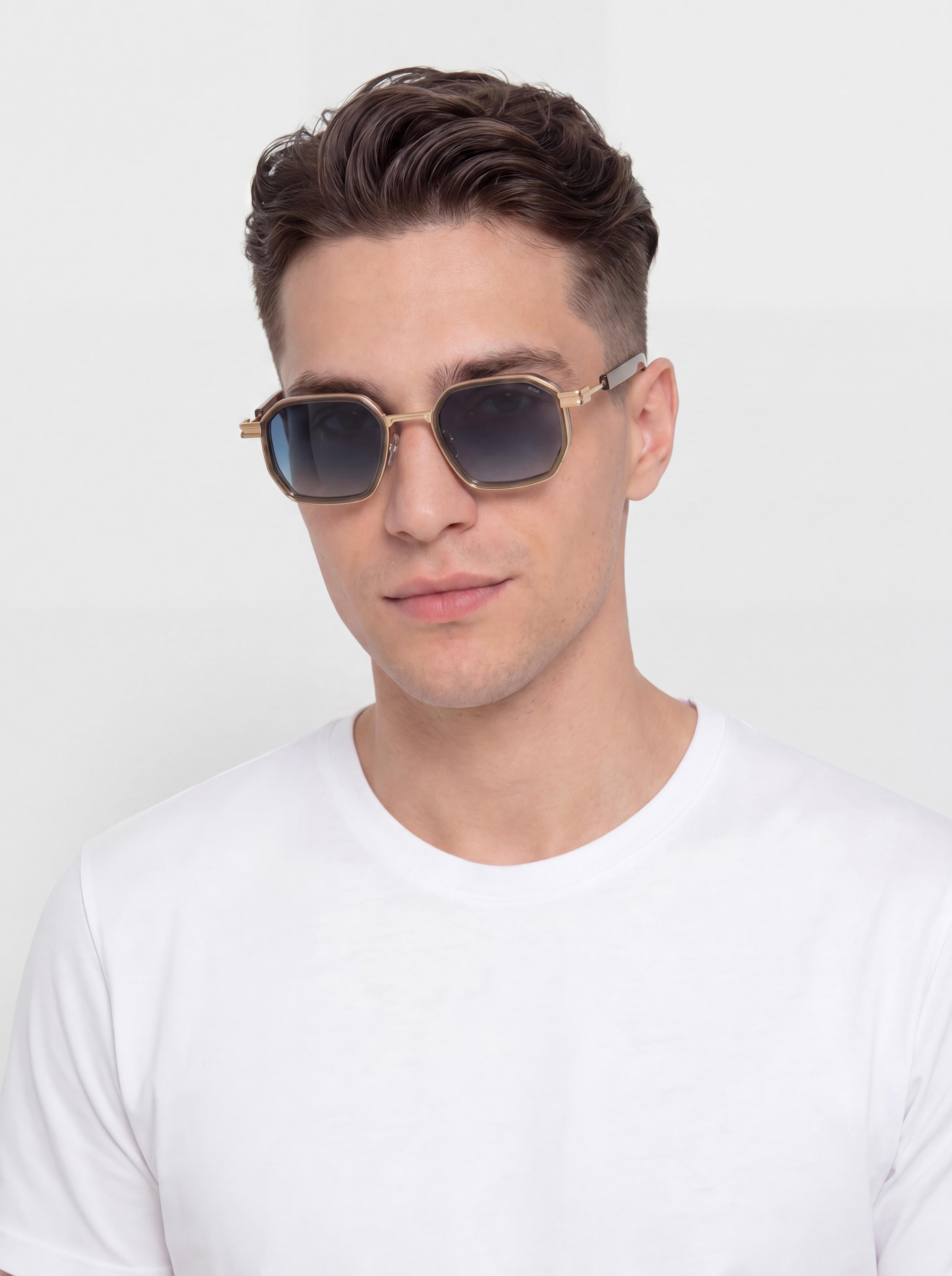 Ochelari de soare Komono Percy (gold algae)