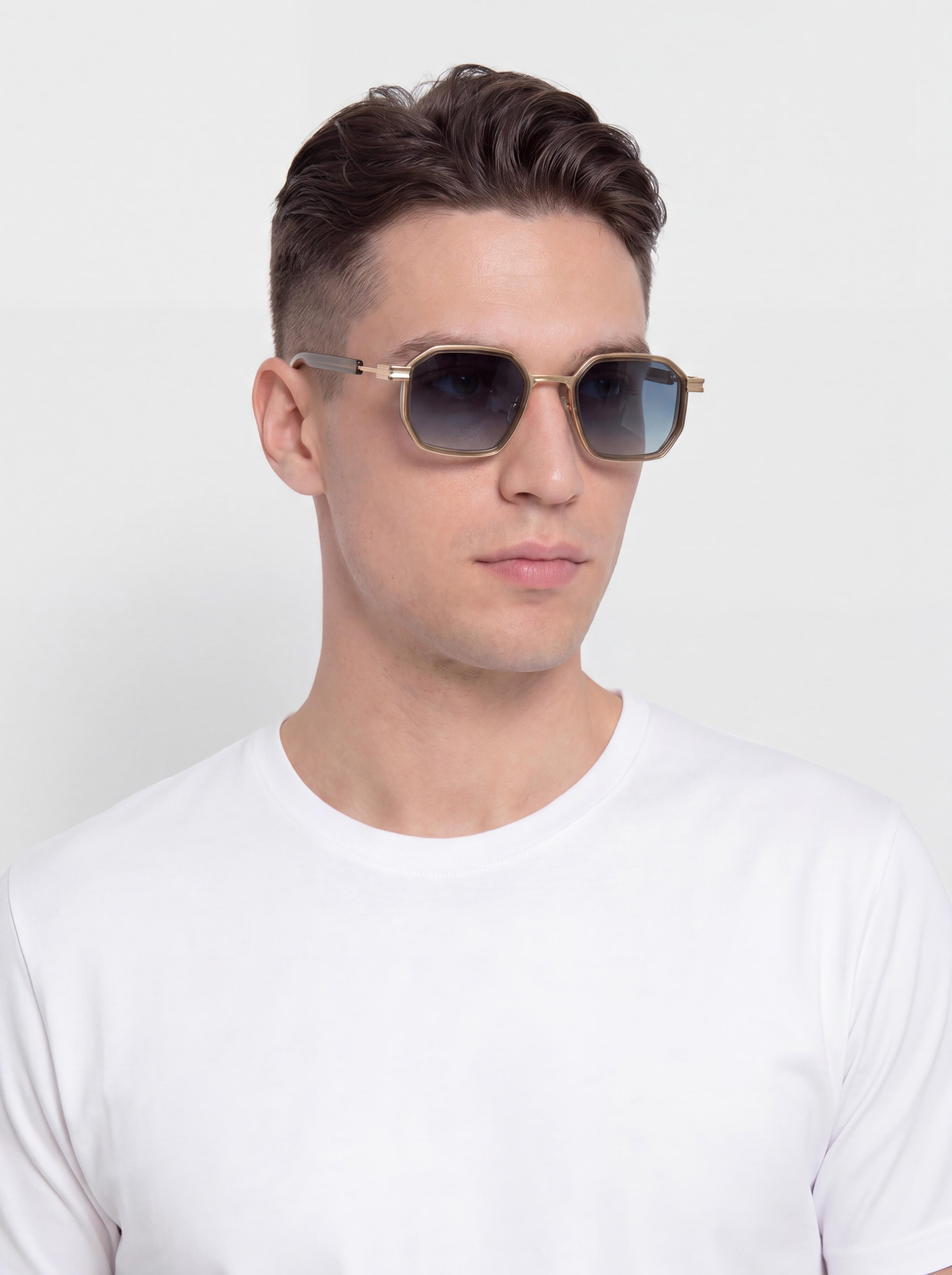 Ochelari de soare Komono Percy (gold algae)