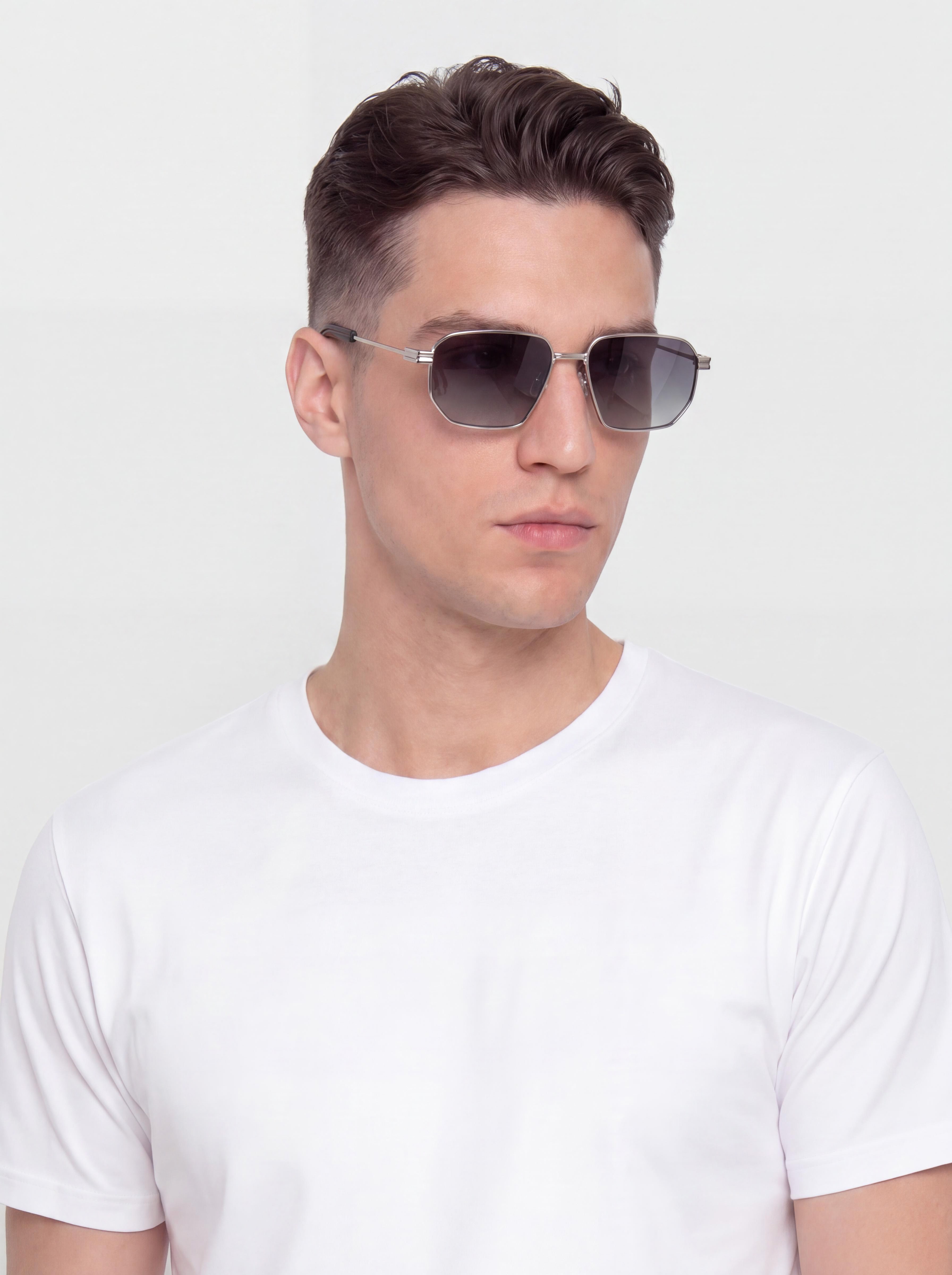 Ochelari de soare Komono Harvey (silver black)