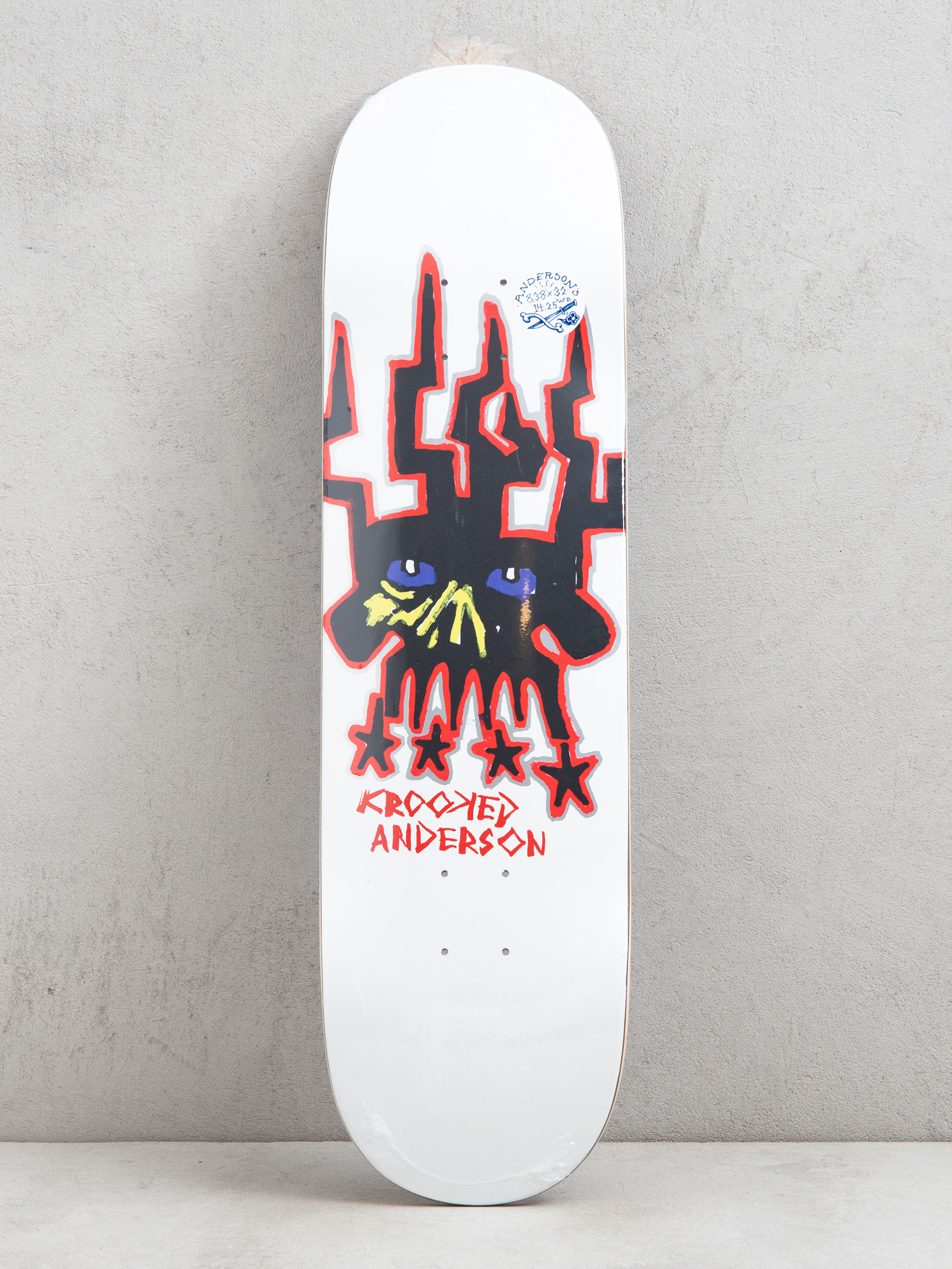 Placă Krooked Manderson Skull King