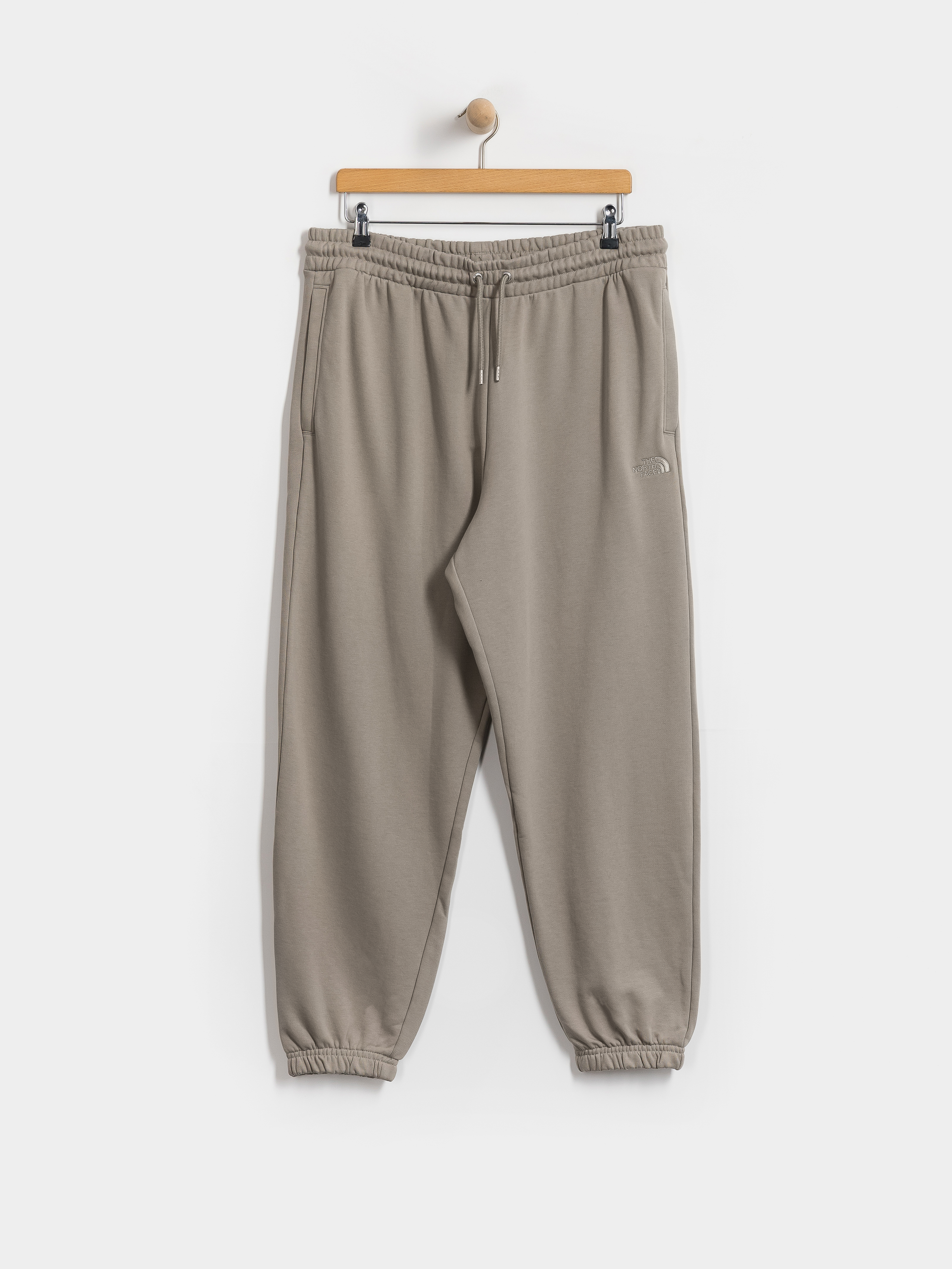 Pantaloni The North Face Essential Terry Simple Dome Relaxed (stone slab)