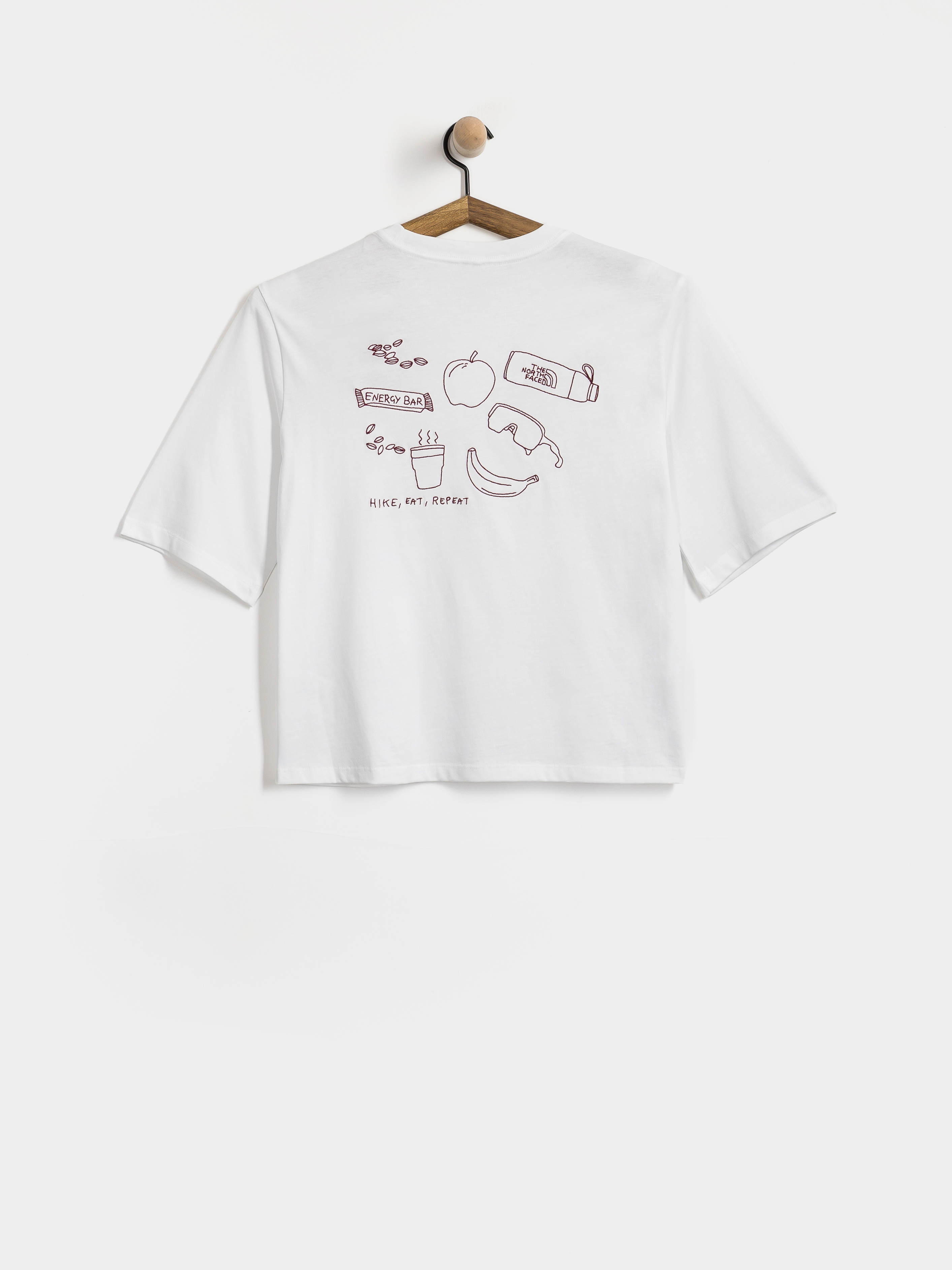Tricou The North Face Hike Picnic Boxy Wmn (tnf white)