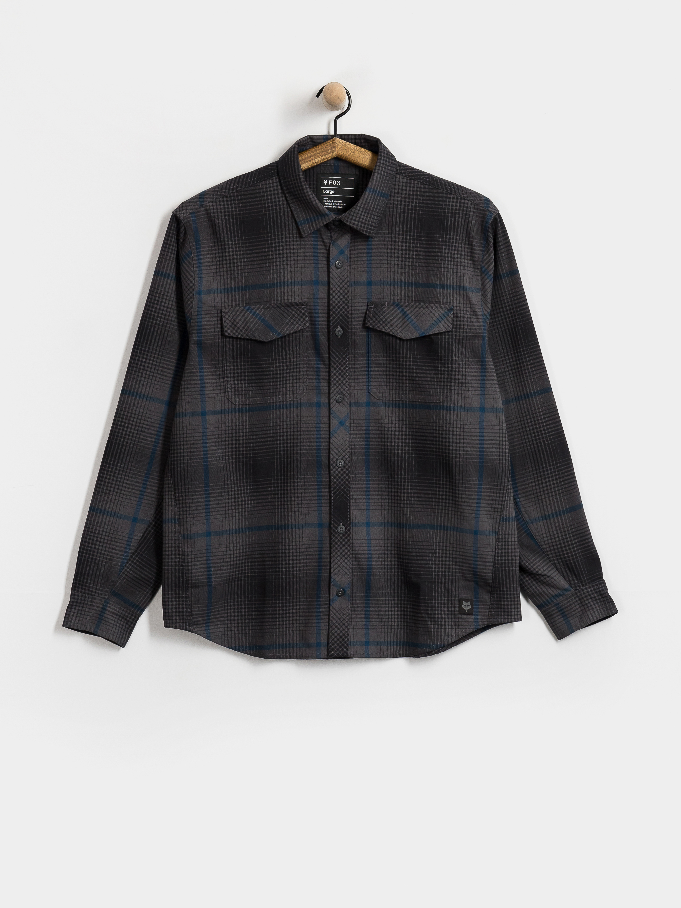 Cămașă Fox Survivalist Fire Flannel (dark shadow)