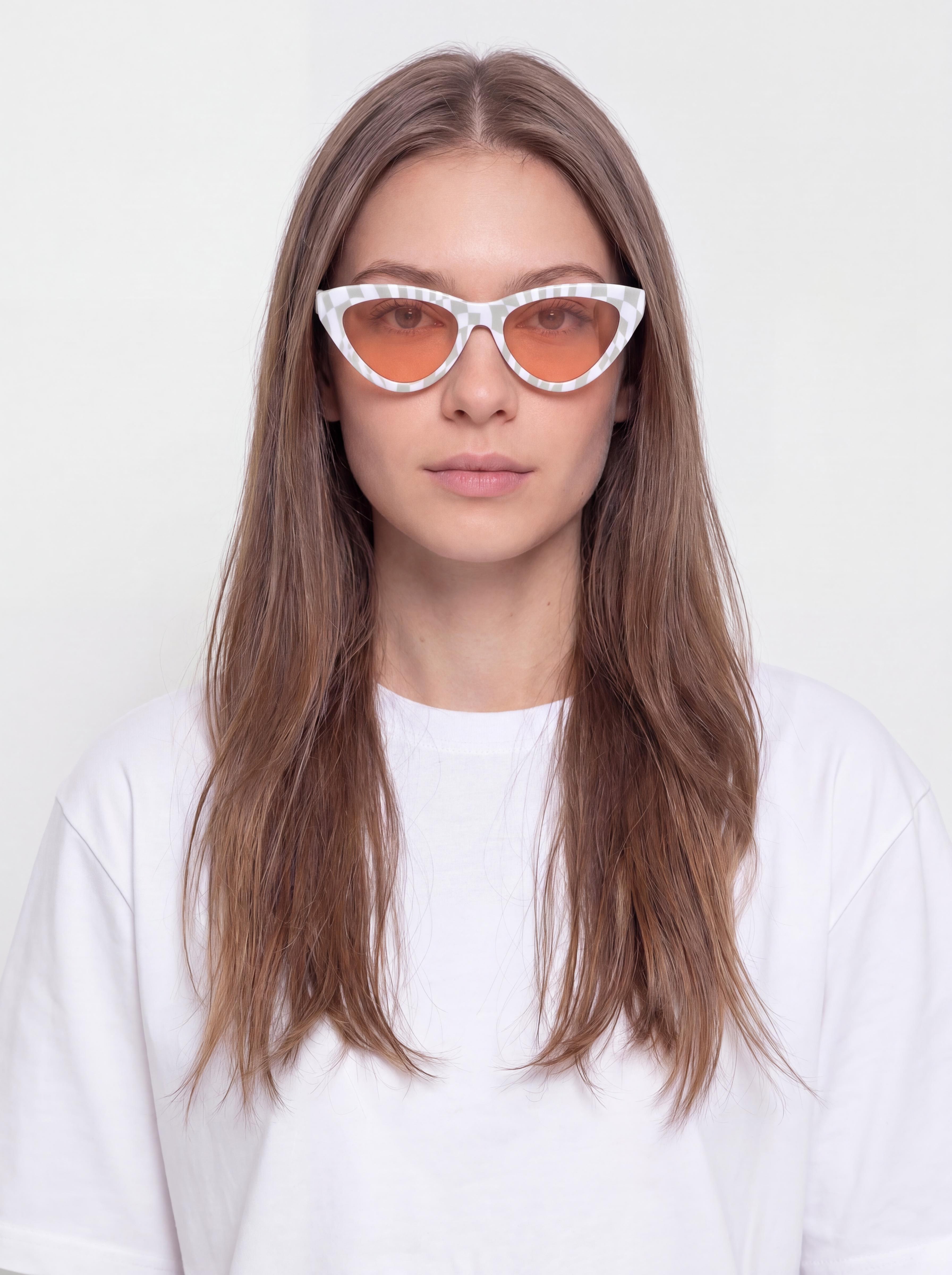 Ochelari de soare Volcom Knife (check her/rose)