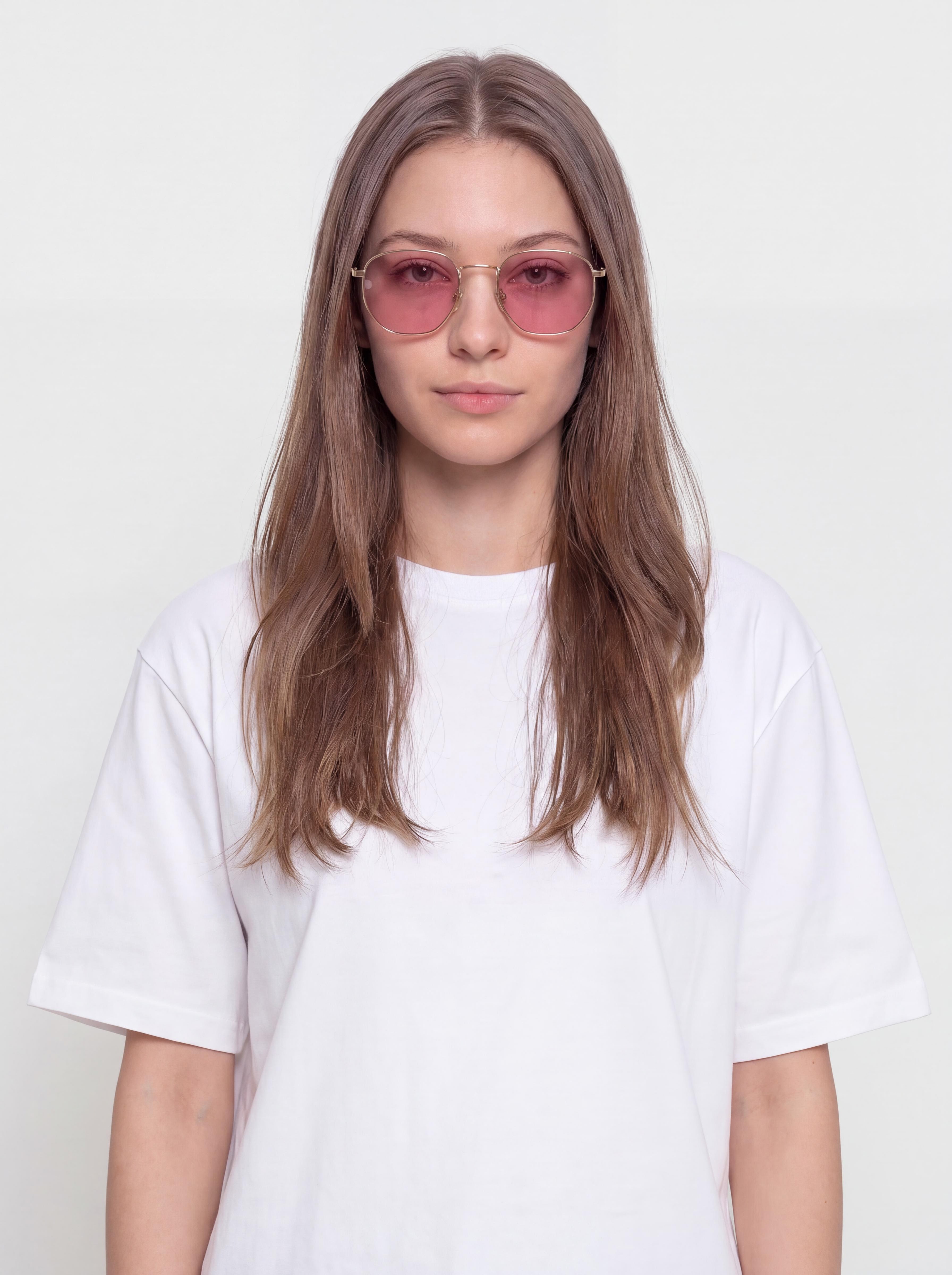 Ochelari de soare Volcom Happening Gloss Gold/Pink (pink)