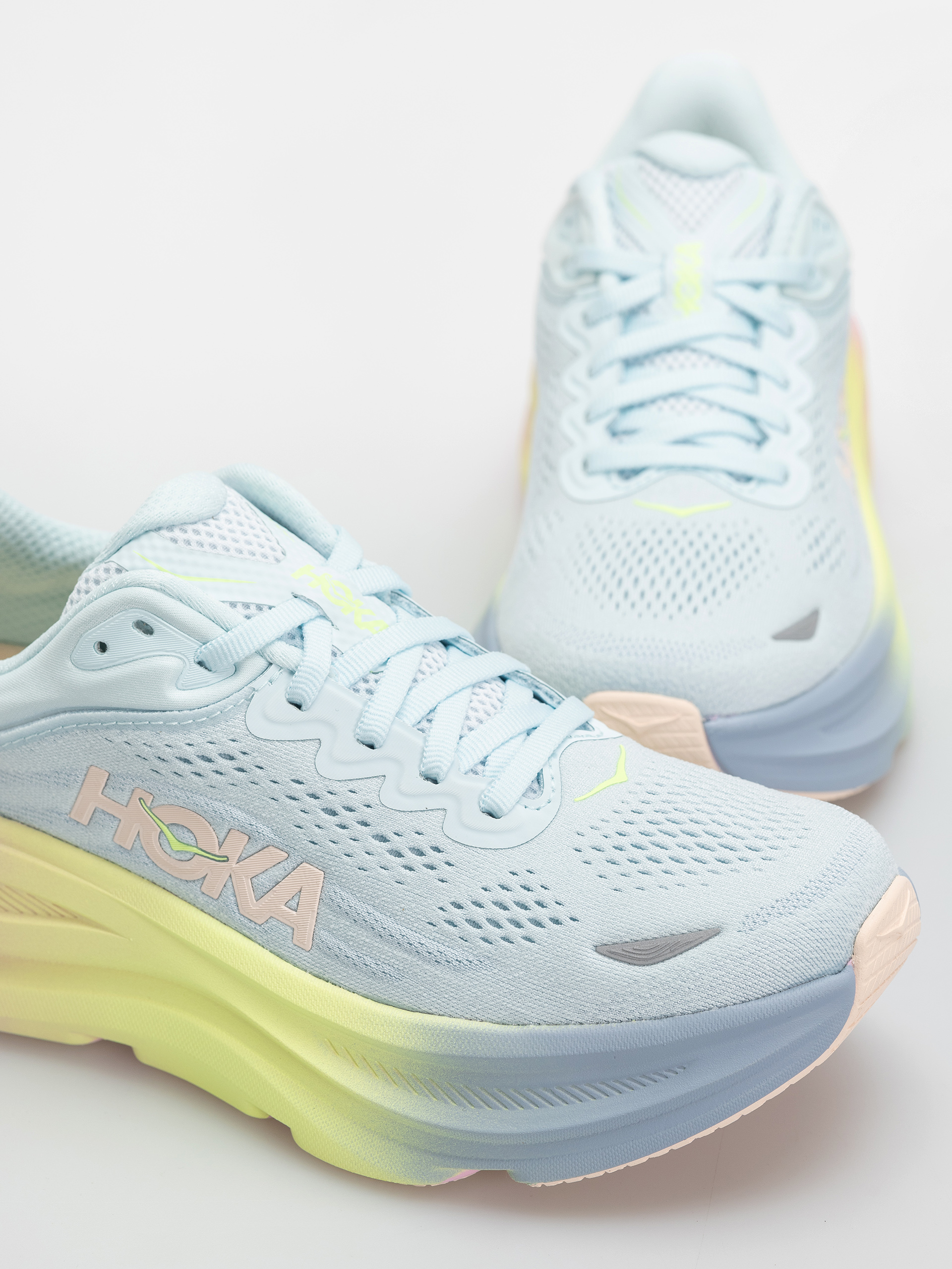 Pantofi Hoka Bondi 9 Wmn (glimmering blue/overcast)