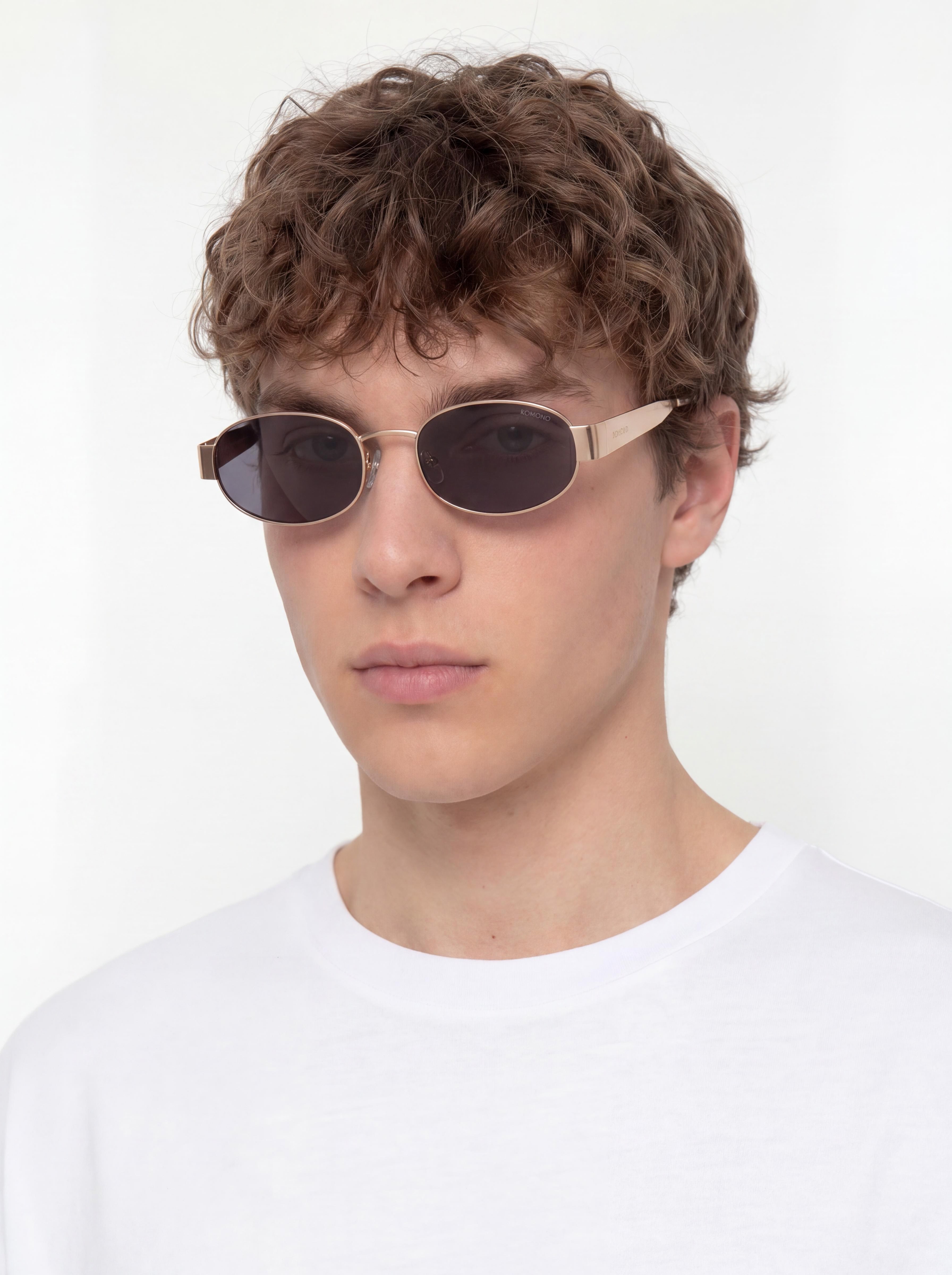 Ochelari de soare Komono Elix (rose gold)