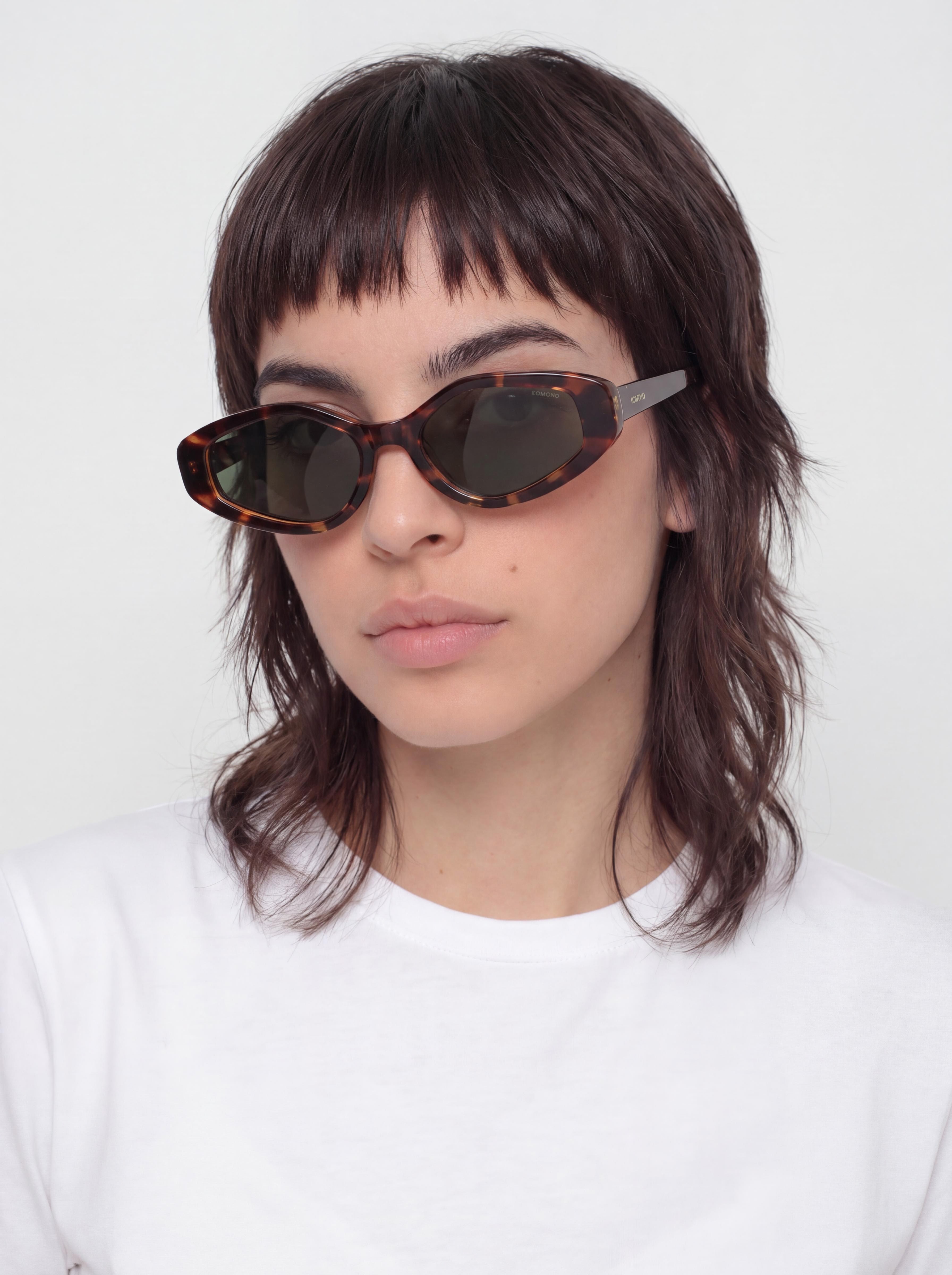 Ochelari de soare Komono Margot (havana)
