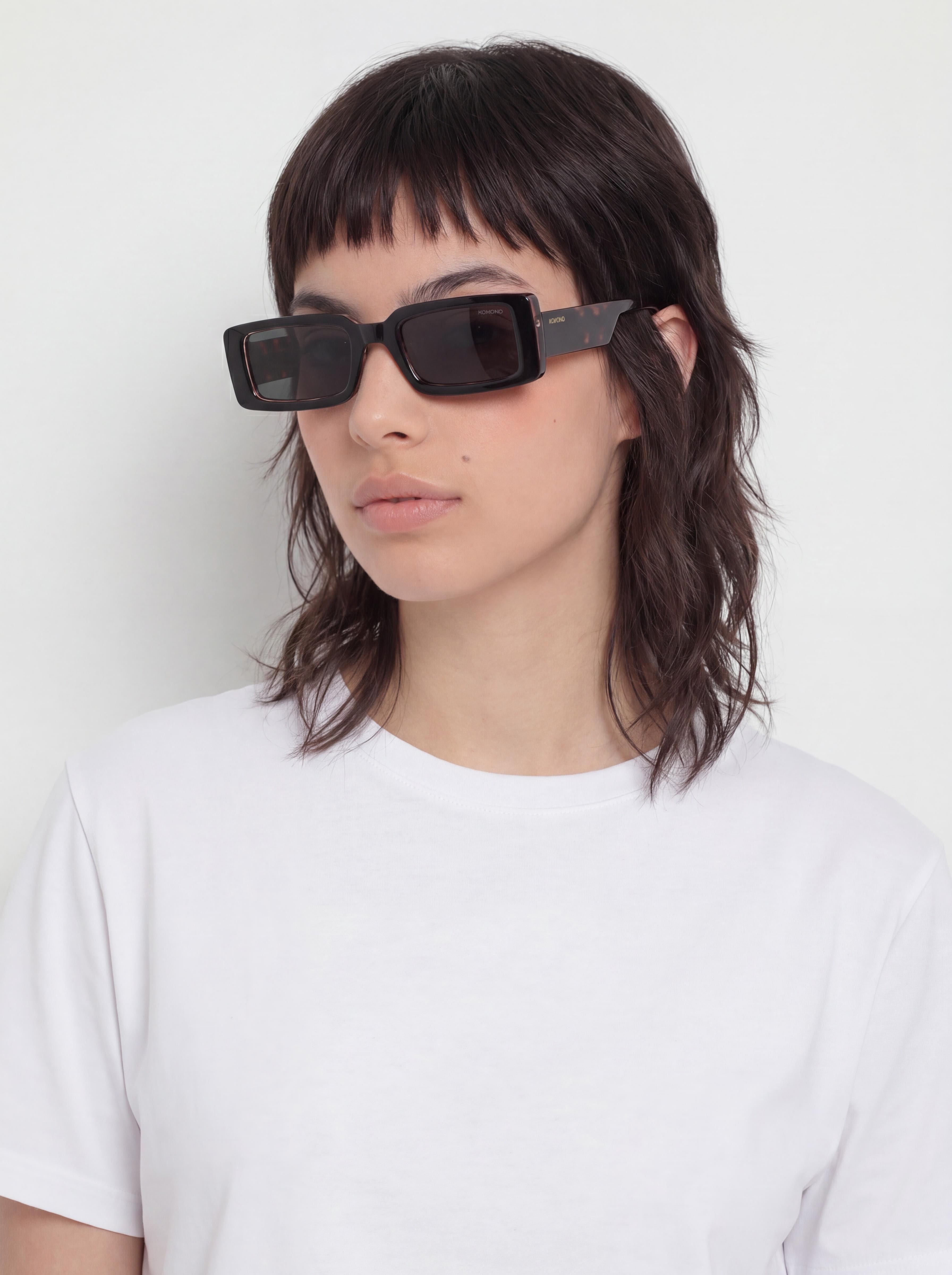 Ochelari de soare Komono Malick (black tortoise)