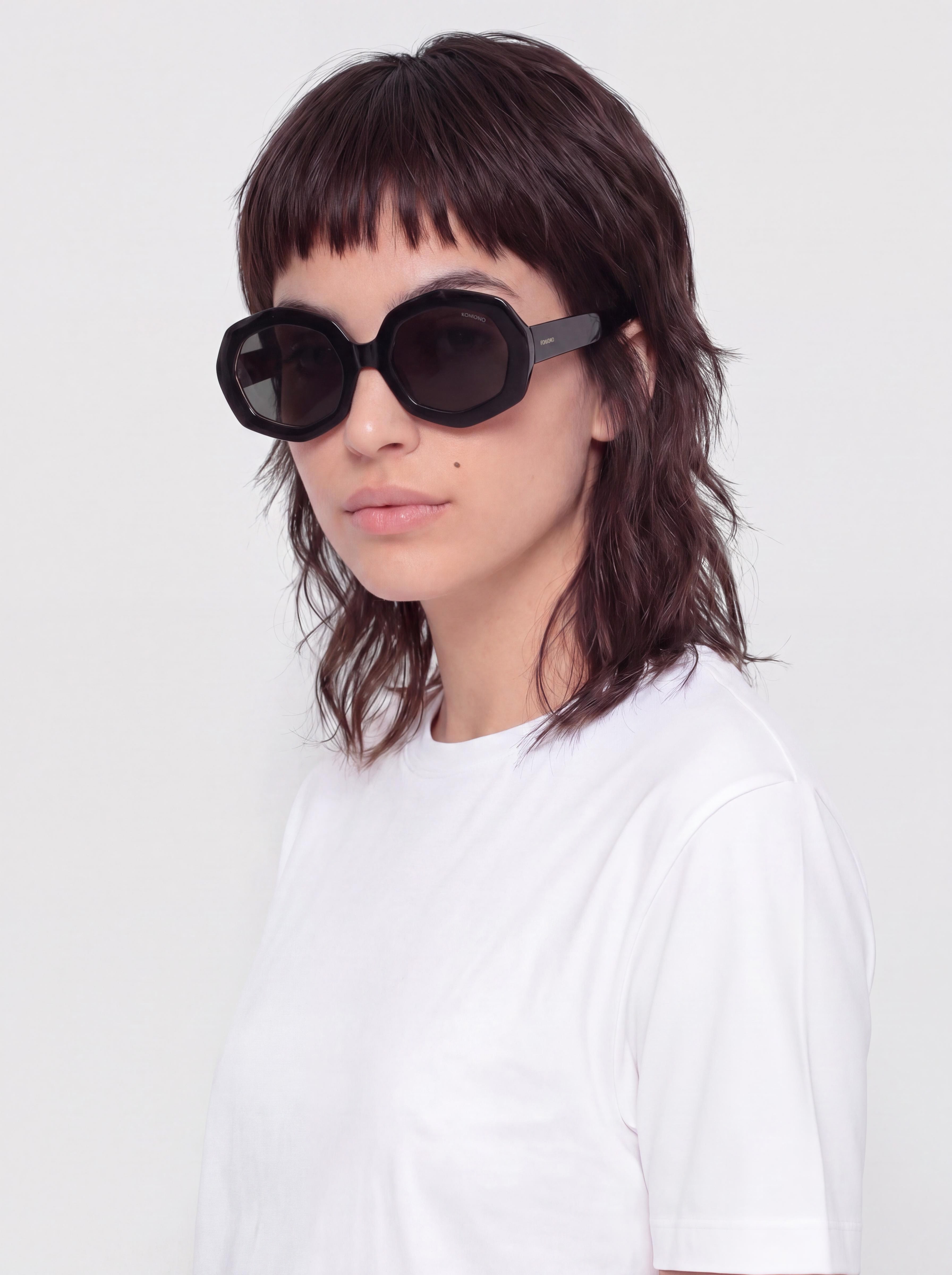Ochelari de soare Komono Amy (black tortoise)