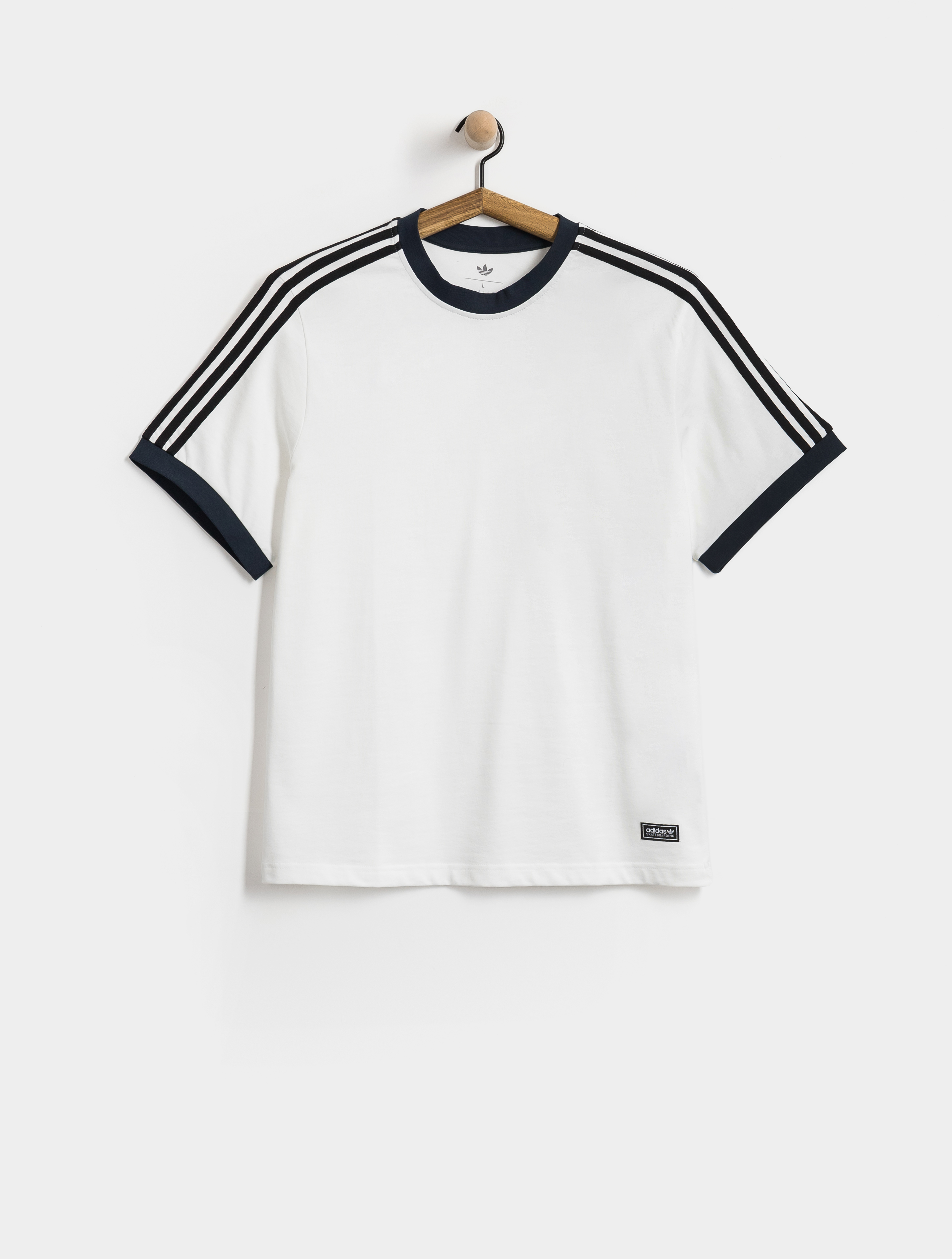 Tricou adidas Fsbs Ringer (white/aurink)