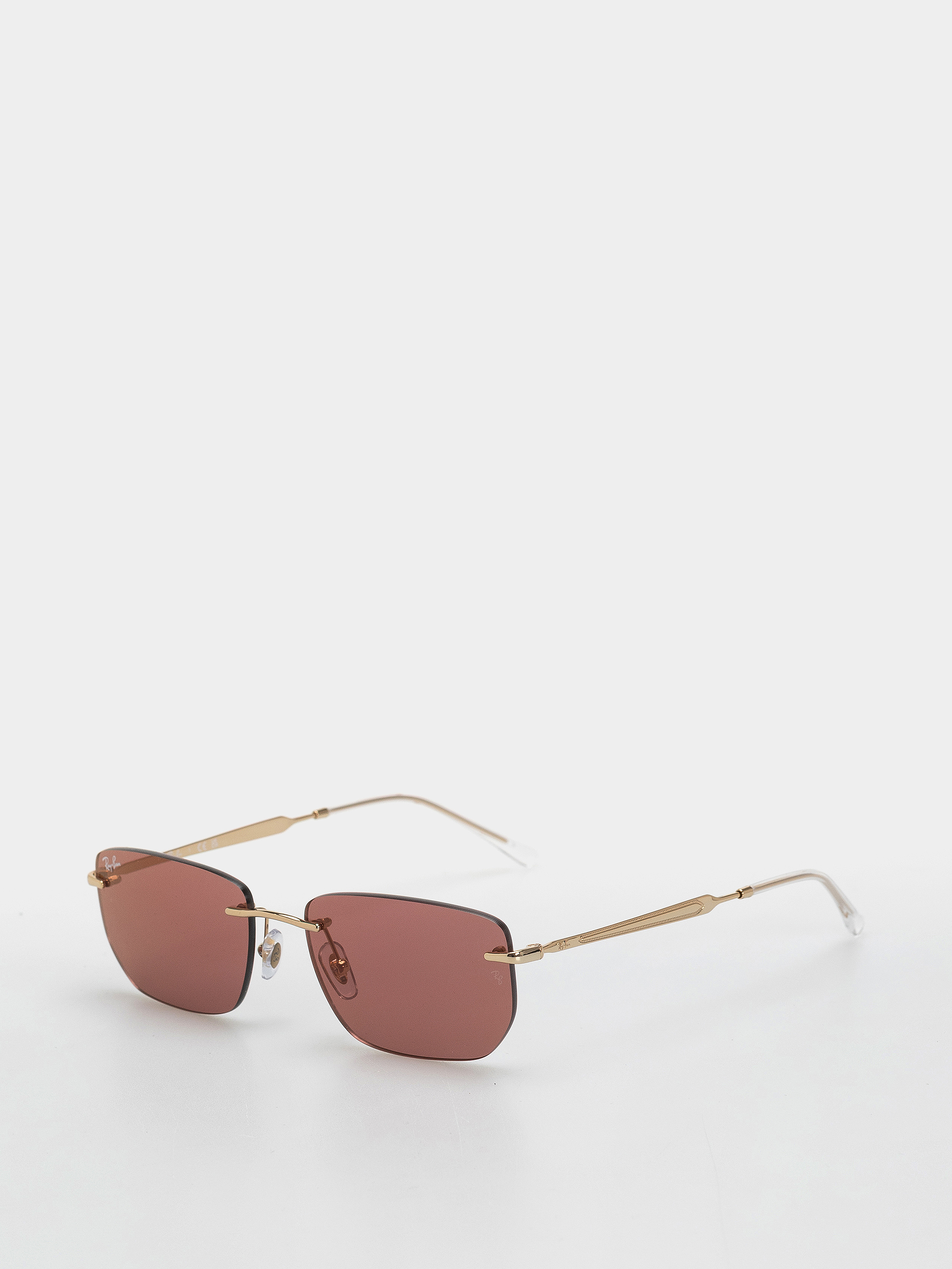 Ochelari de soare Ray-Ban Rb3768 (polerowany złoto arista/ciemnopurple i lustrzany red)