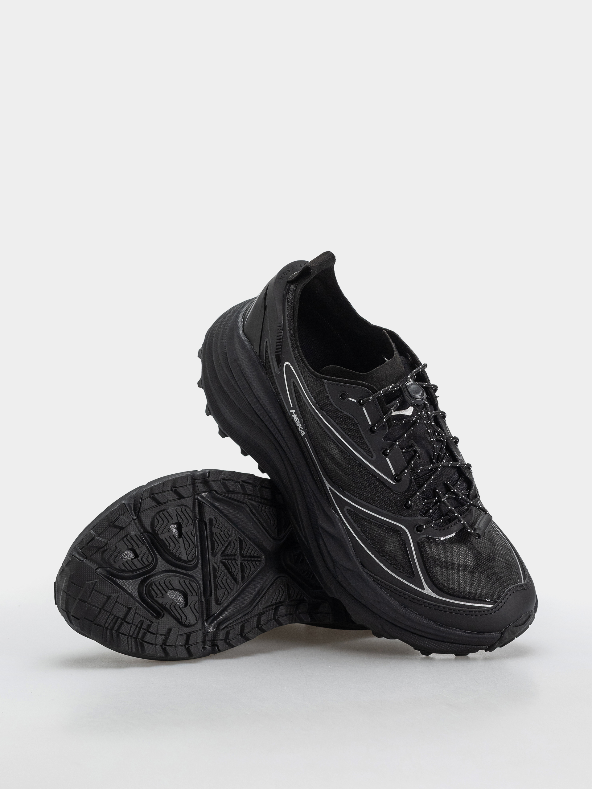 Pantofi Hoka Stinson One7 (black/silver)