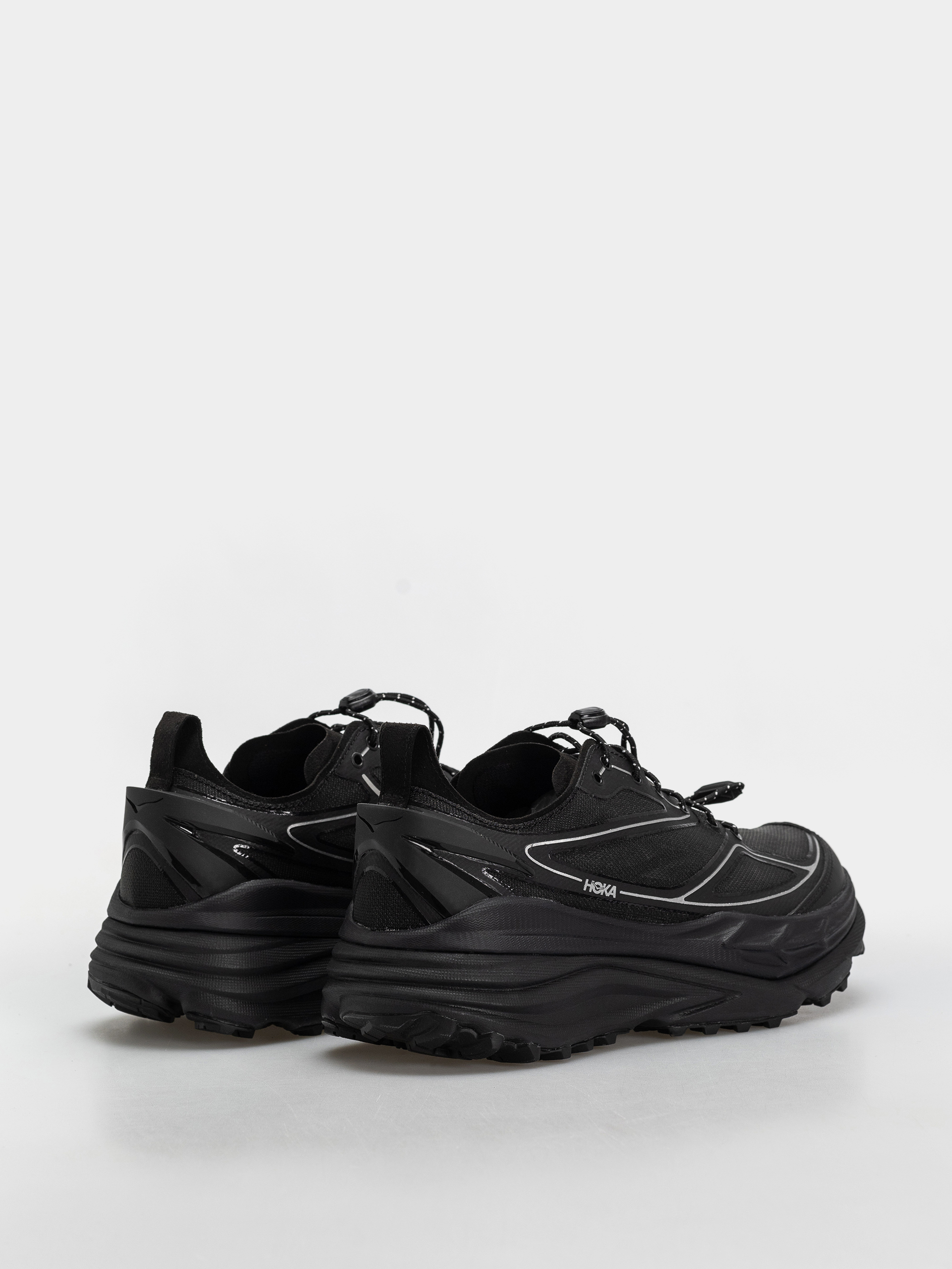 Pantofi Hoka Stinson One7 (black/silver)