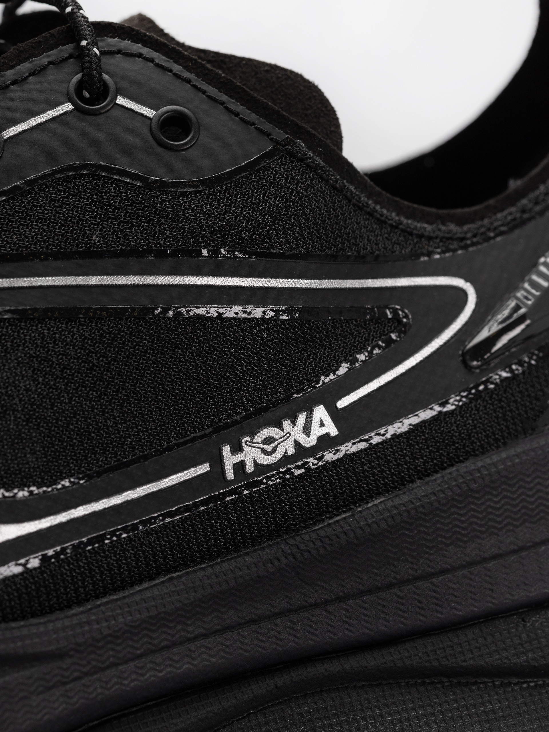 Pantofi Hoka Stinson One7 (black/silver)