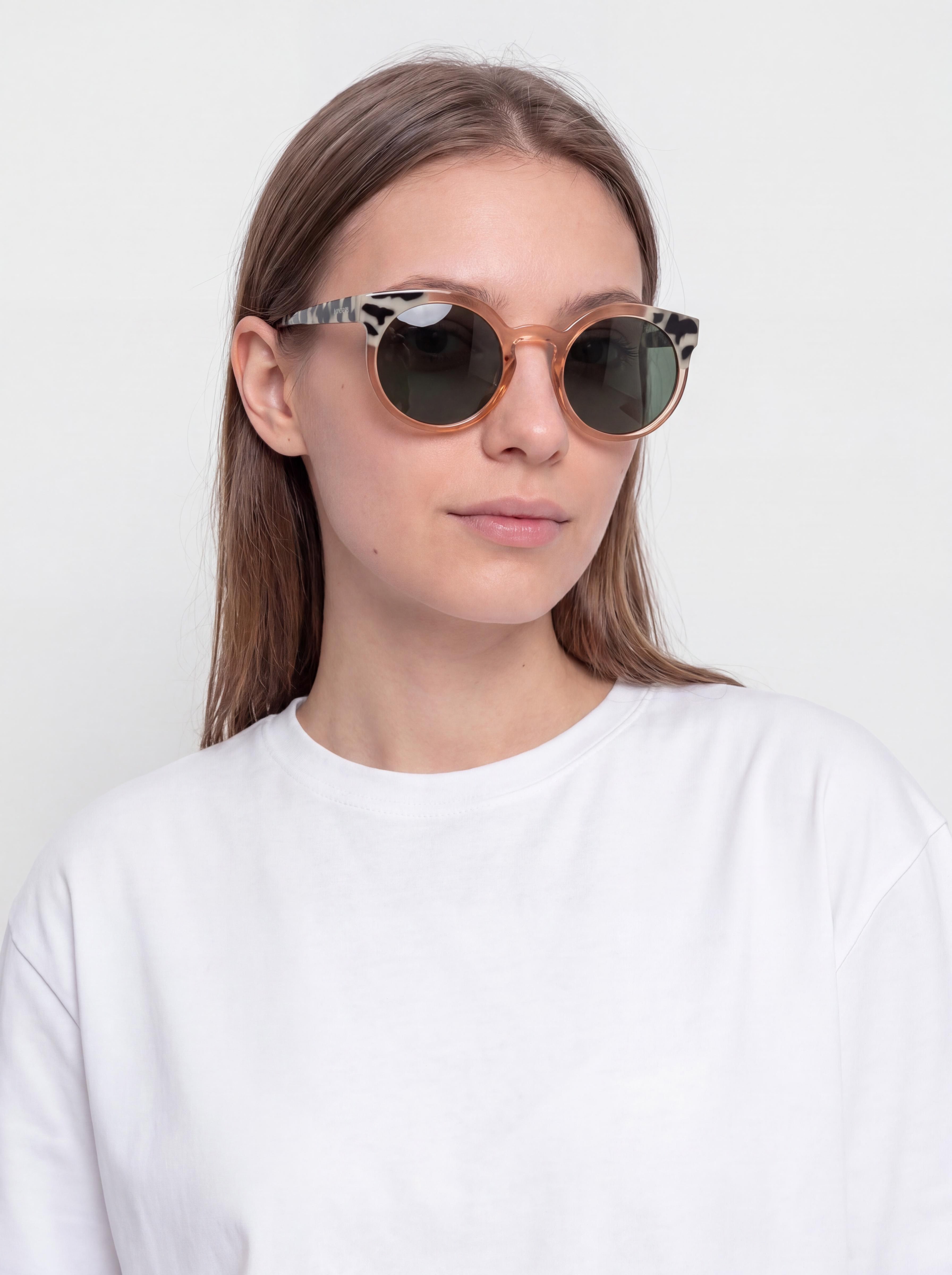 Ochelari de soare Komono Lulu (coral bobcat)