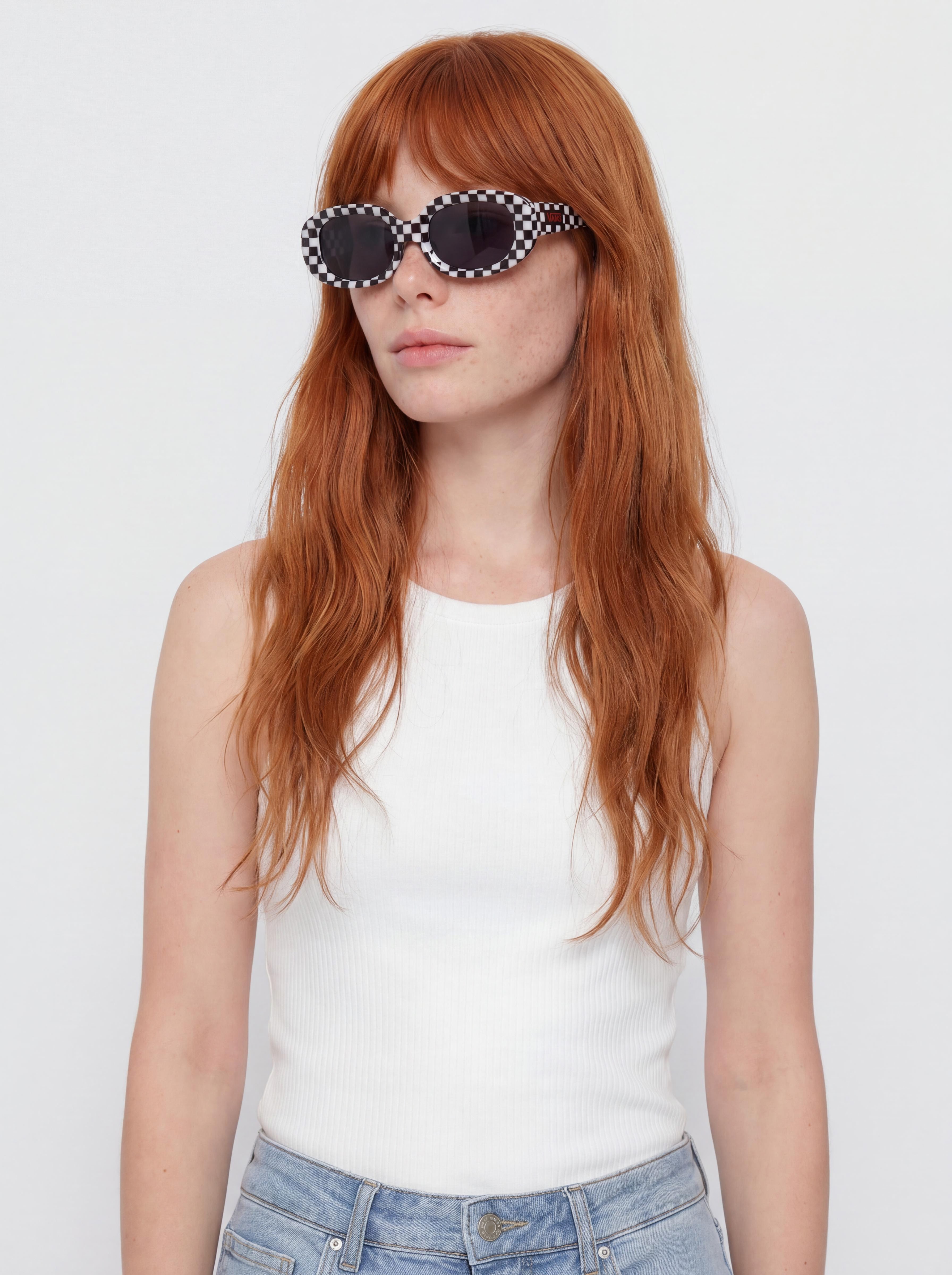 Ochelari de soare Vans Wheeling (black/white)