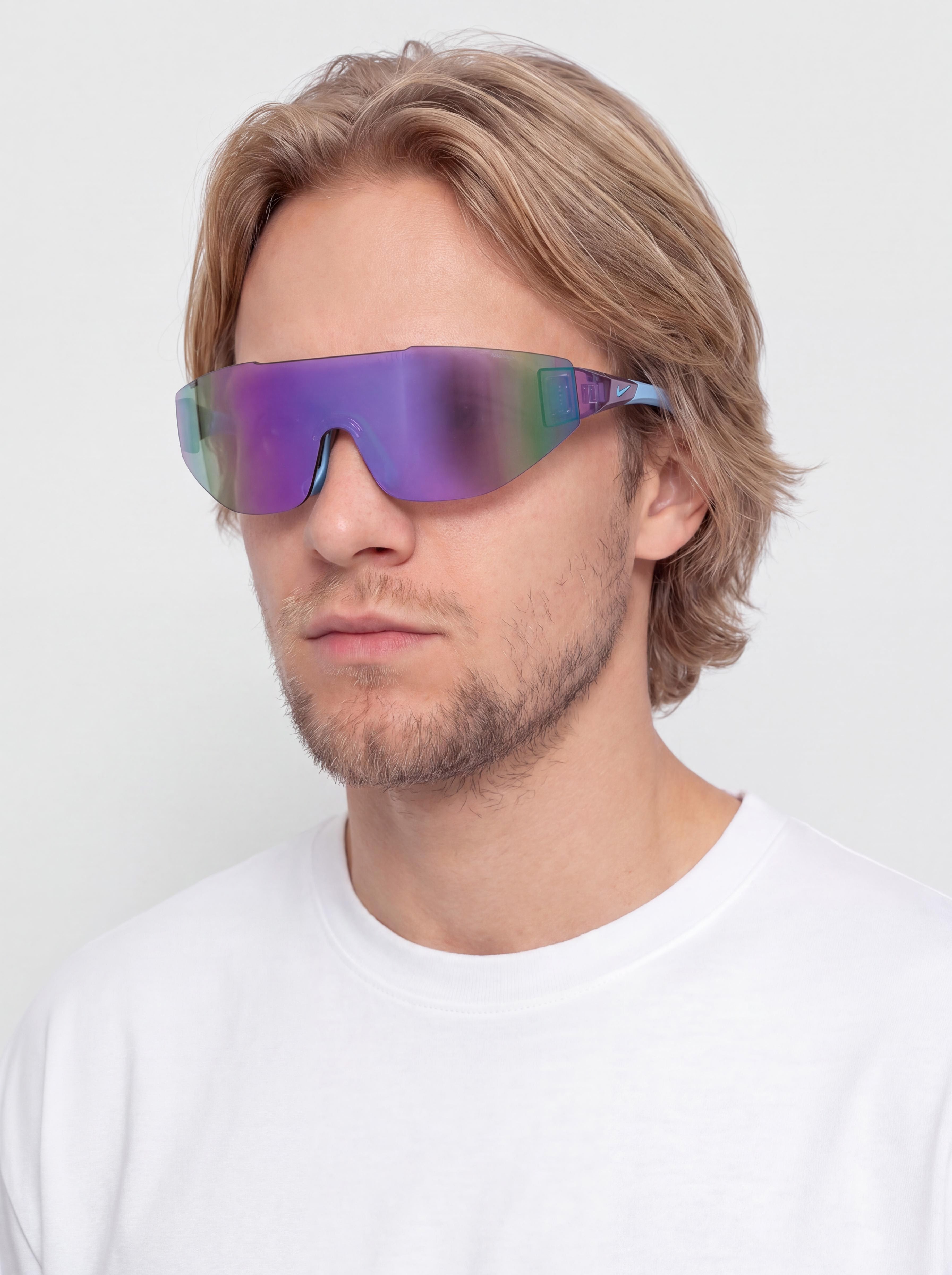 Ochelari de soare Nike Athena Edge (university blue/magenta mir)