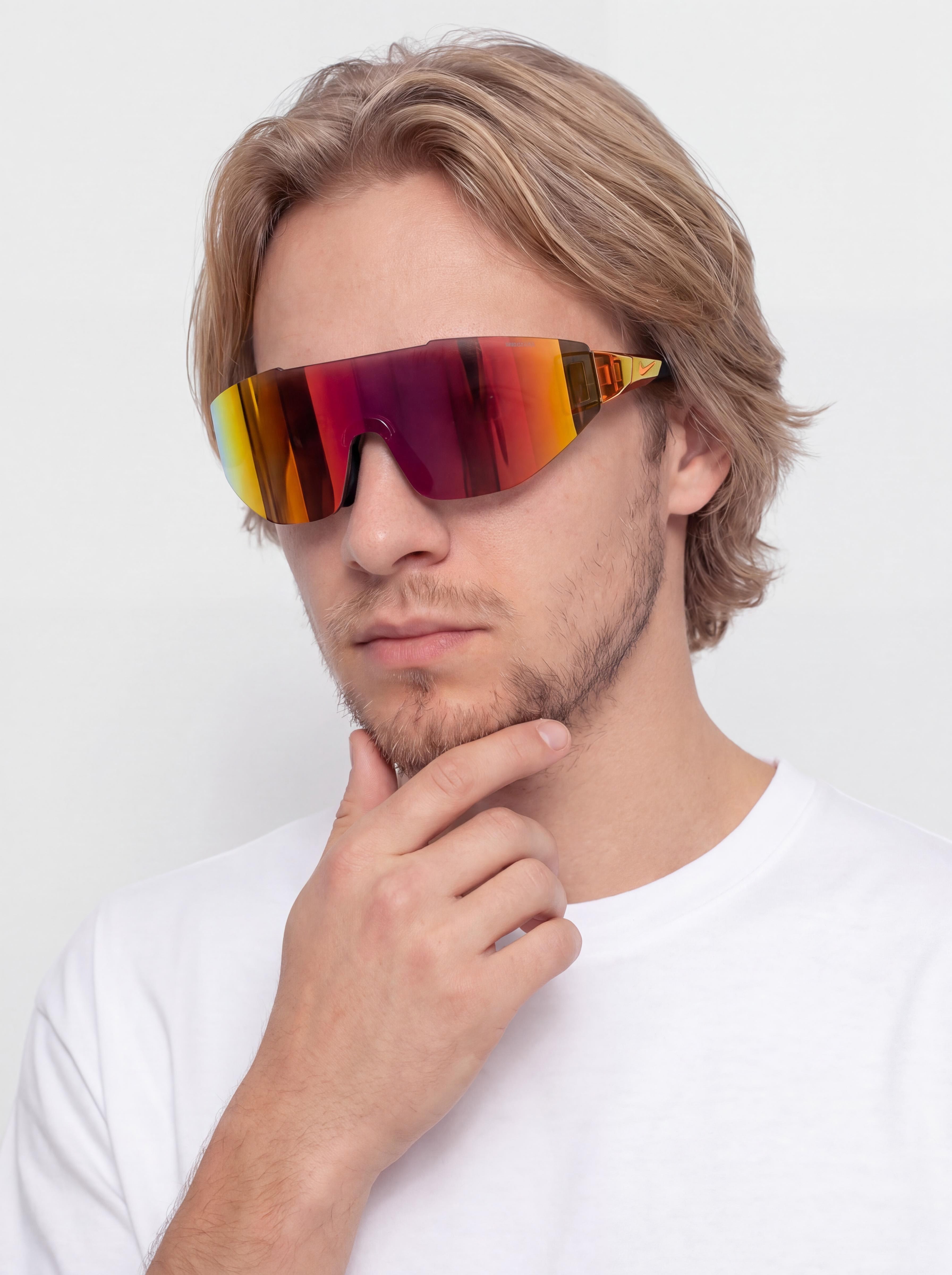 Ochelari de soare Nike Athena Edge (black/orange mirror)