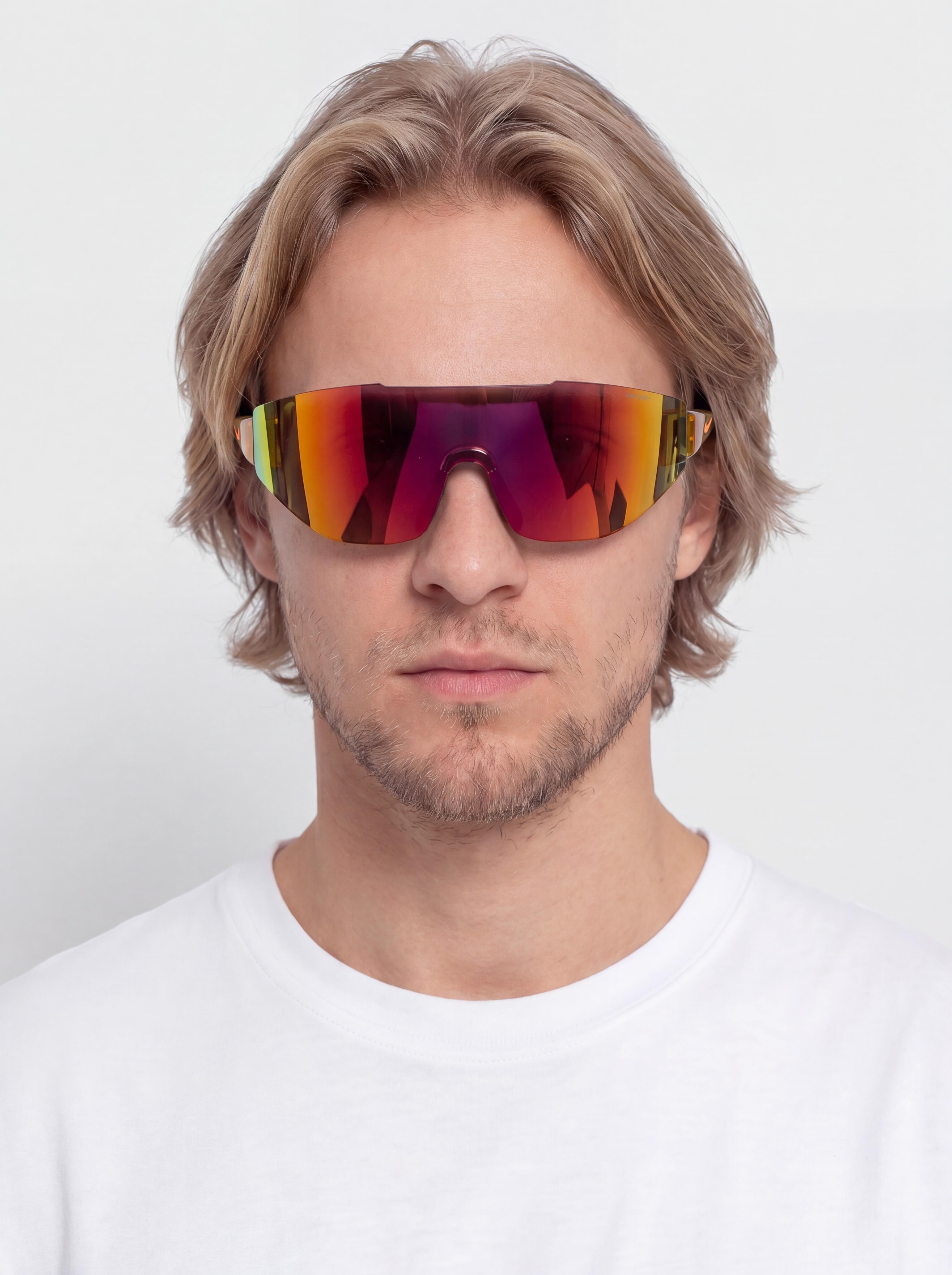 Ochelari de soare Nike Athena Edge (black/orange mirror)