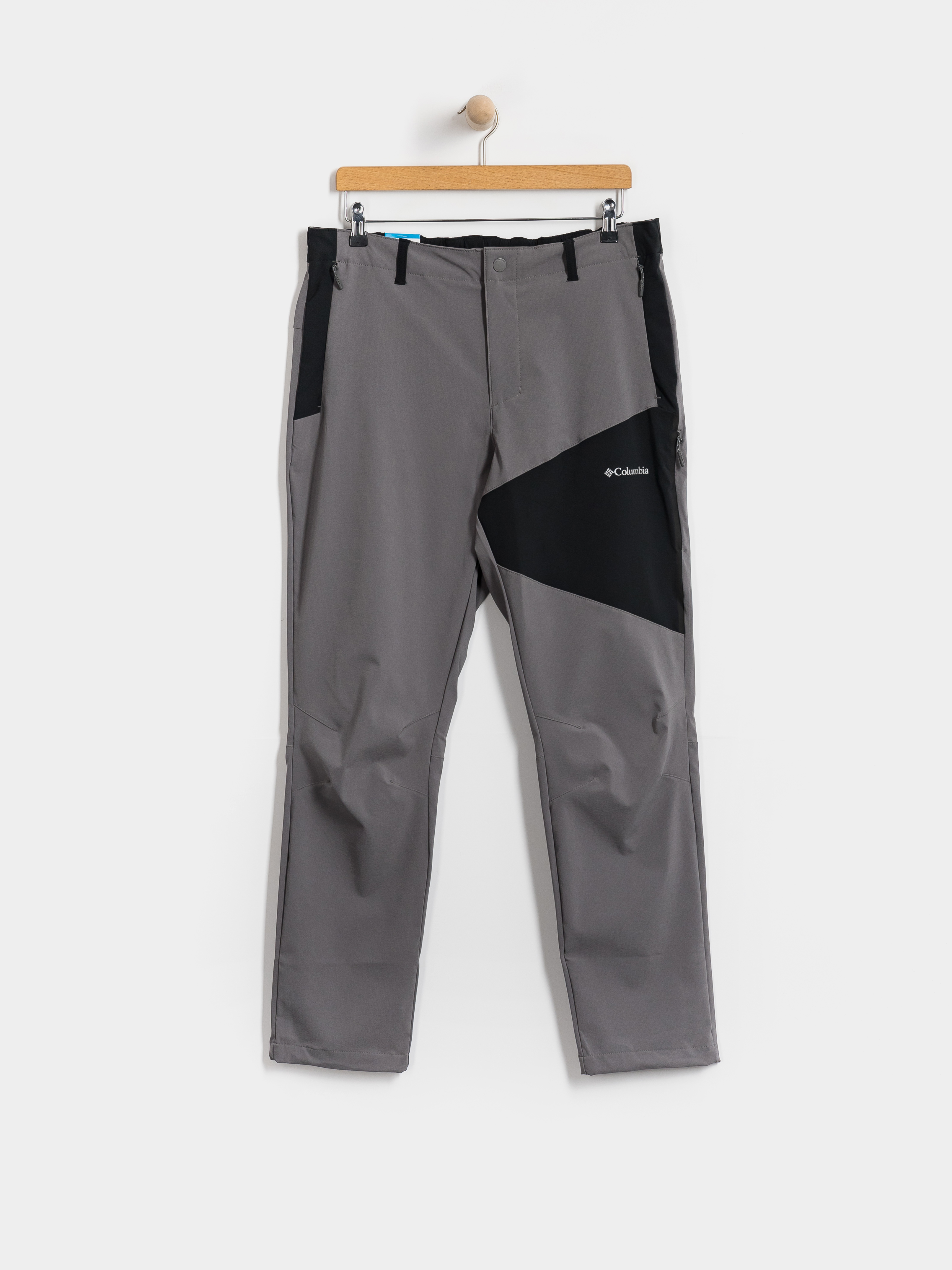 Pantaloni Columbia Tech Softshell (city grey/black)