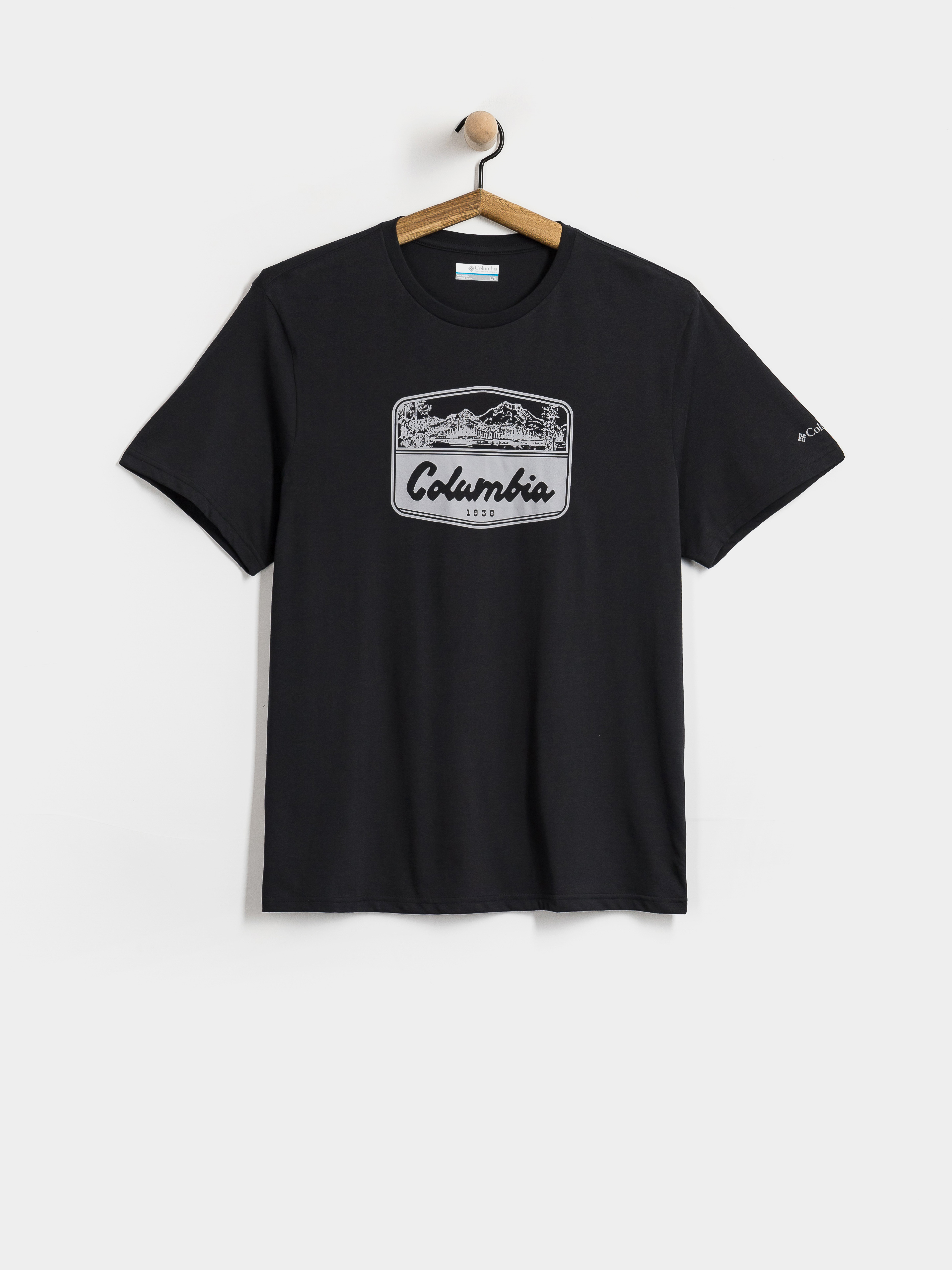 Tricou Columbia CSC Seasonal Graphic (black/hex woodblock badge)
