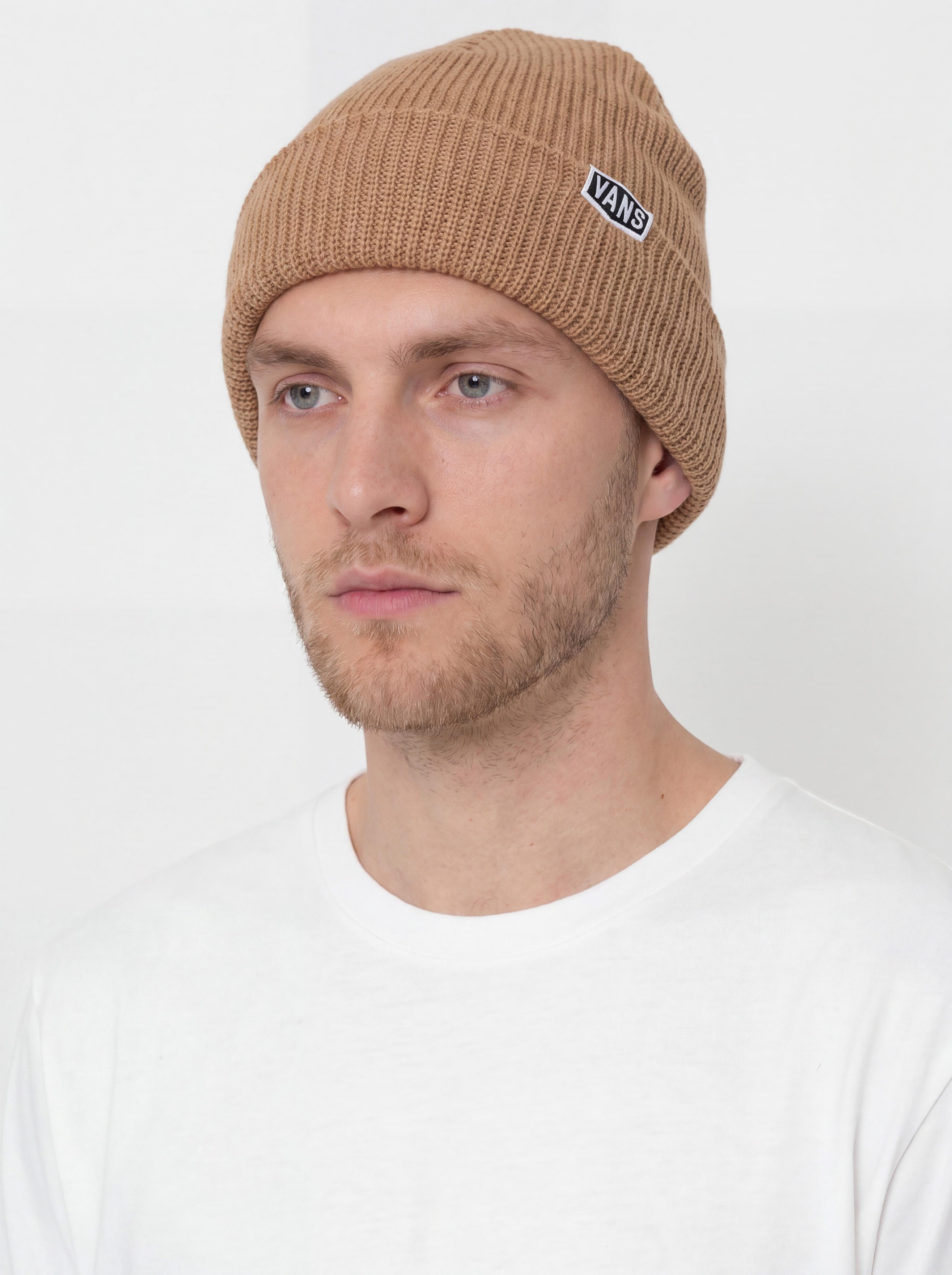 Căciulă Vans Hex Patch Cuff (warm taupe)
