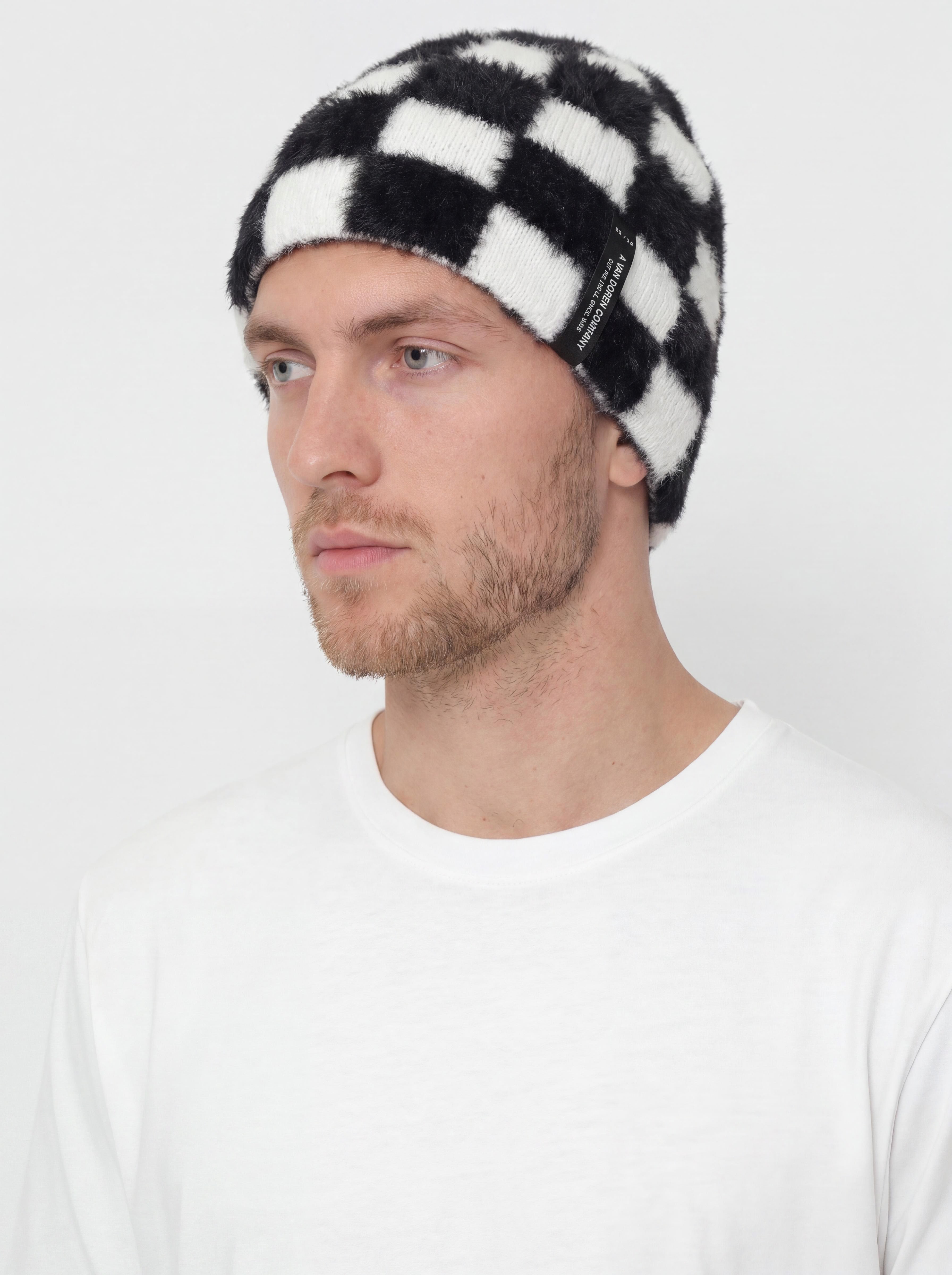 Căciulă Vans Plaimor (black/white)