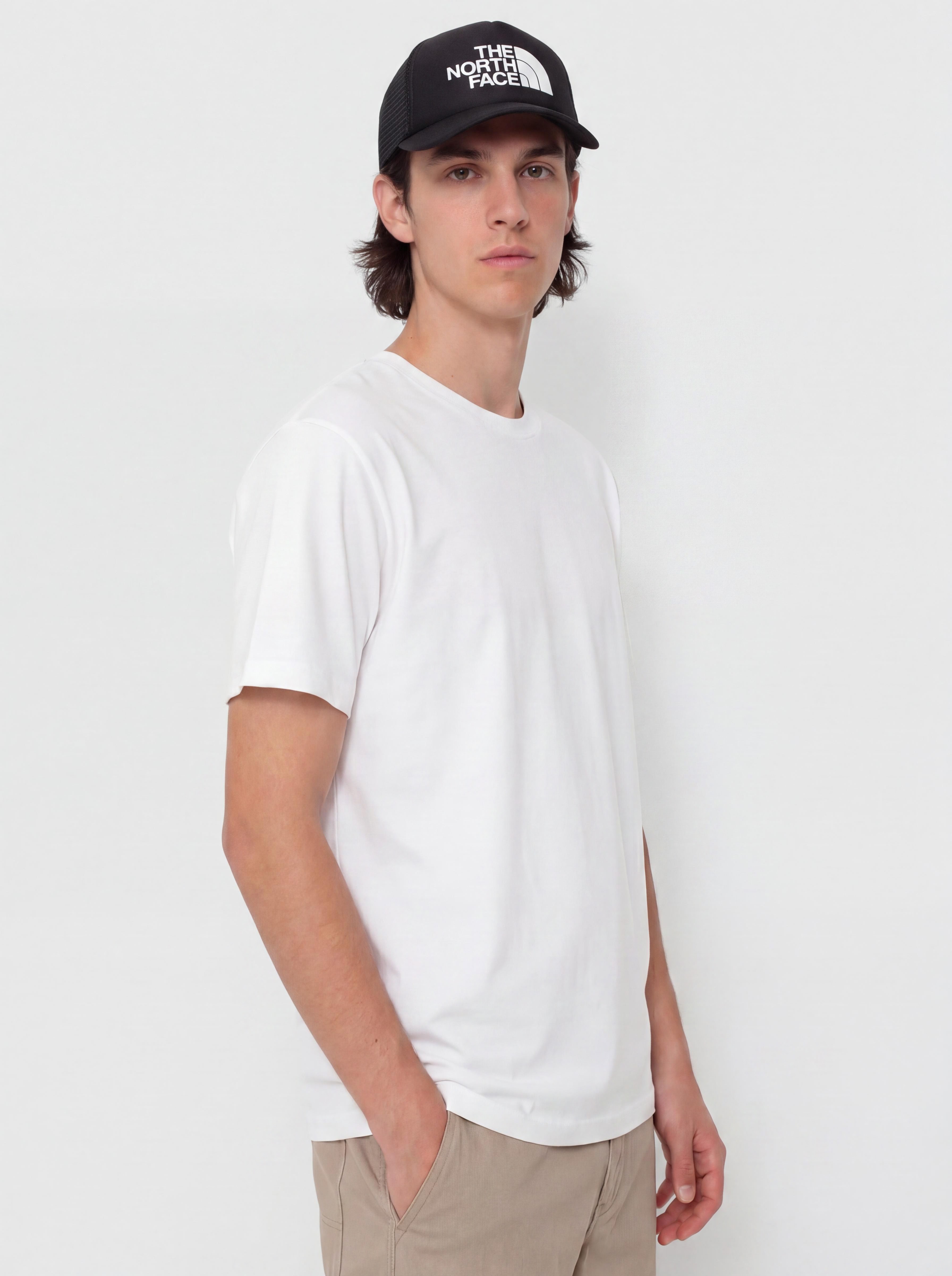 Șapcă The North Face TNF Logo Trucker ZD (tnf black/tnf white)