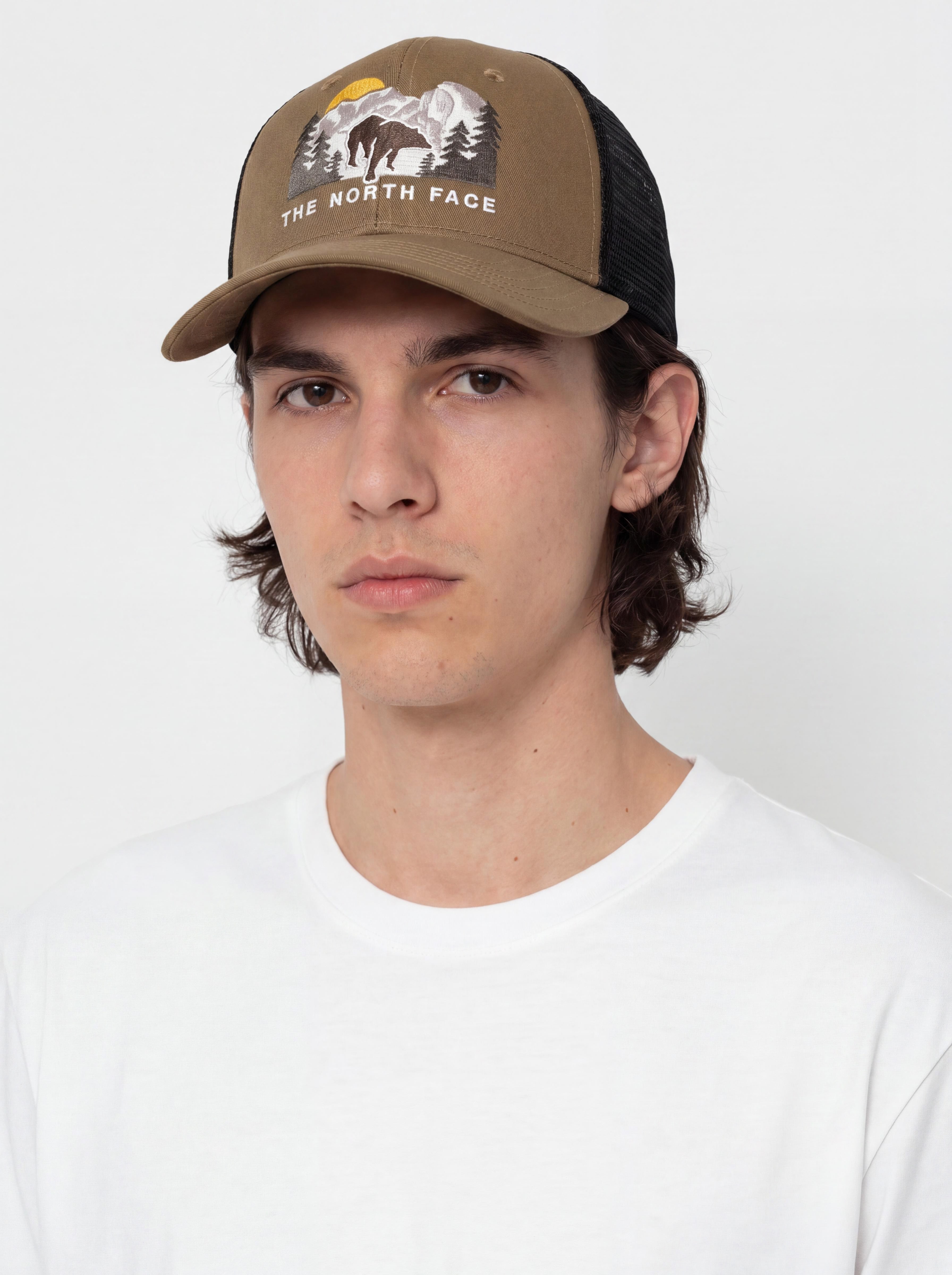 Șapcă The North Face Embroidered Mudder Trucker (caraway seed/bear graph)